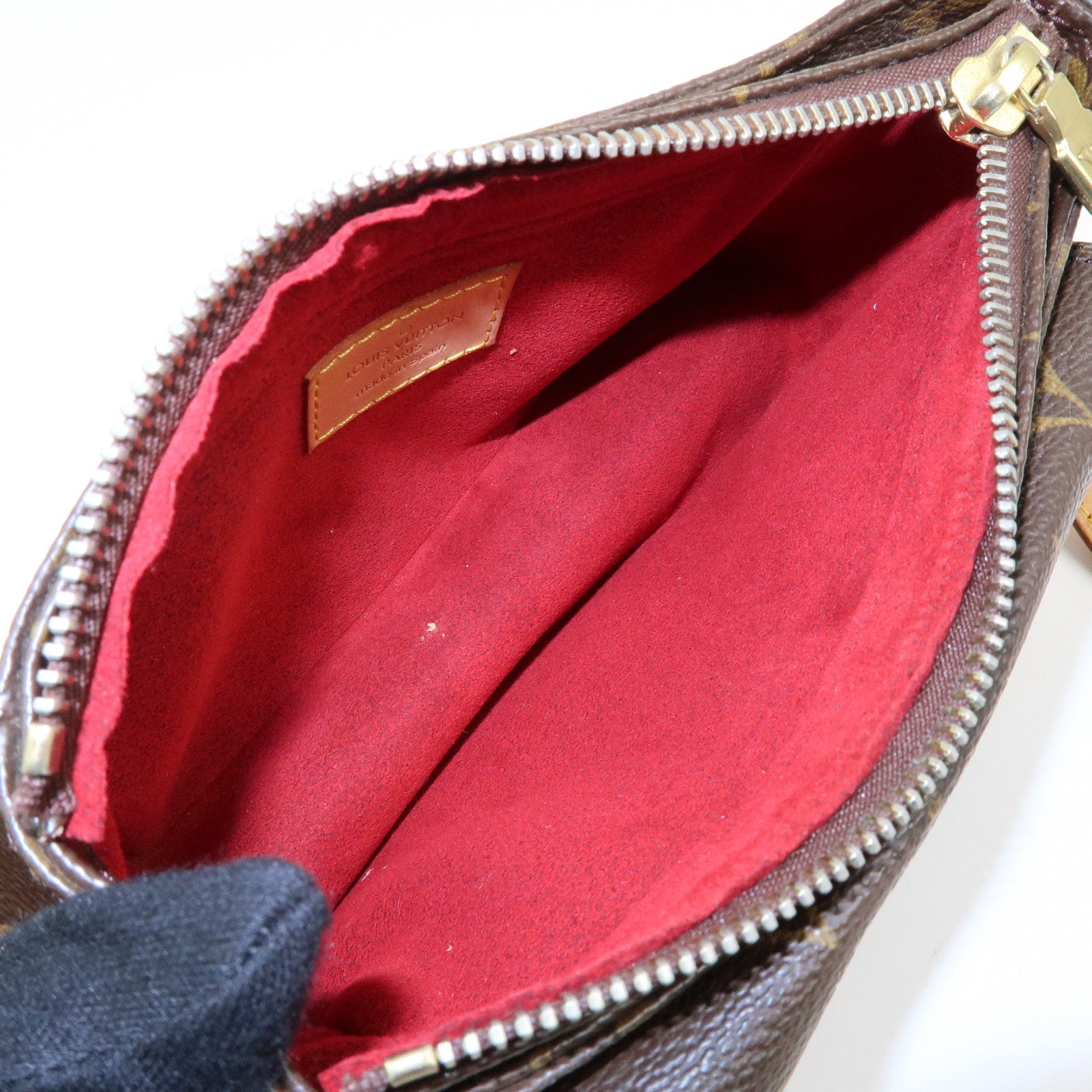 Louis Vuitton Monogram Viva Cite PM Shoulder Bag Brown M51165
