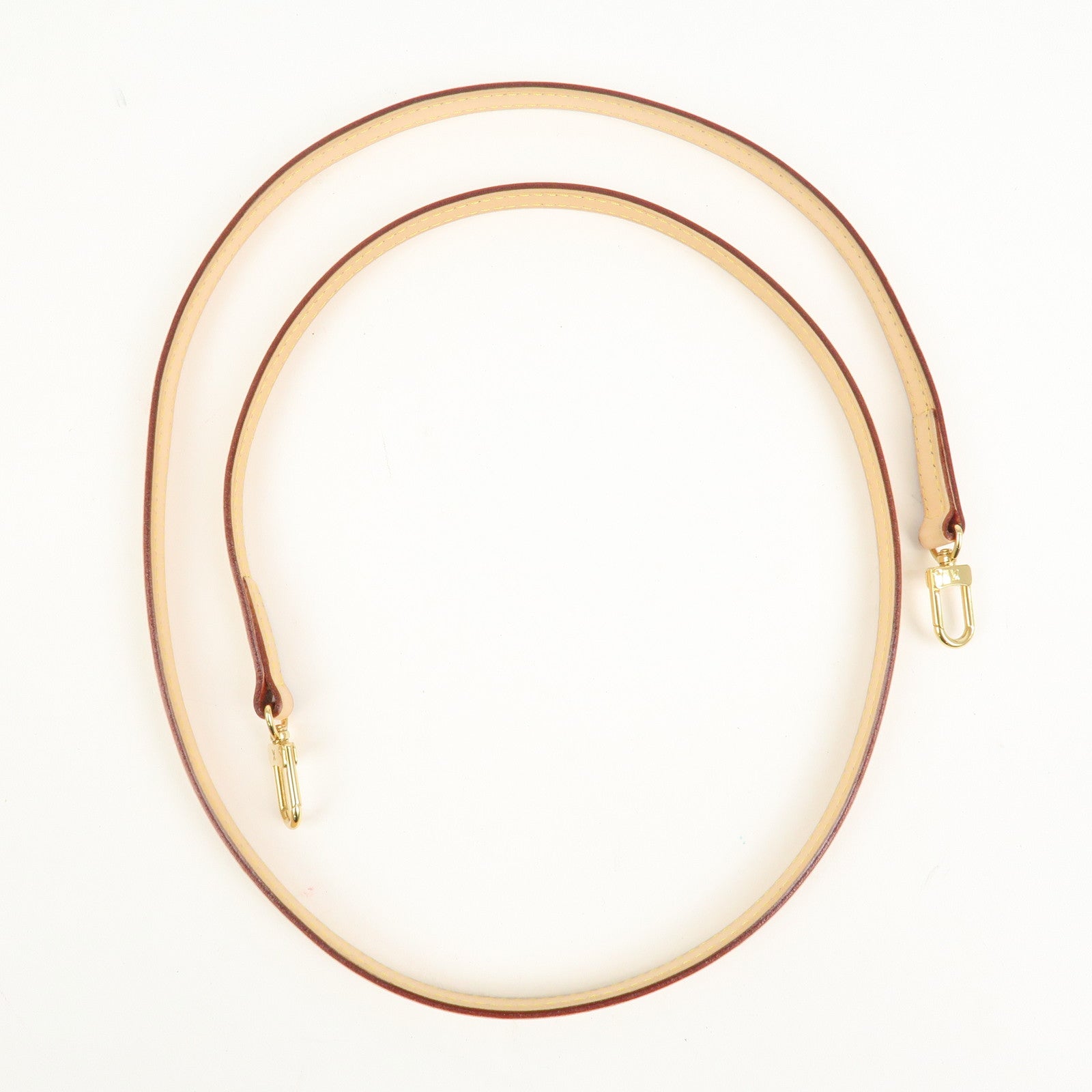 Louis Vuitton Nume Leather Shoulder Strap 120cm Natural J00145