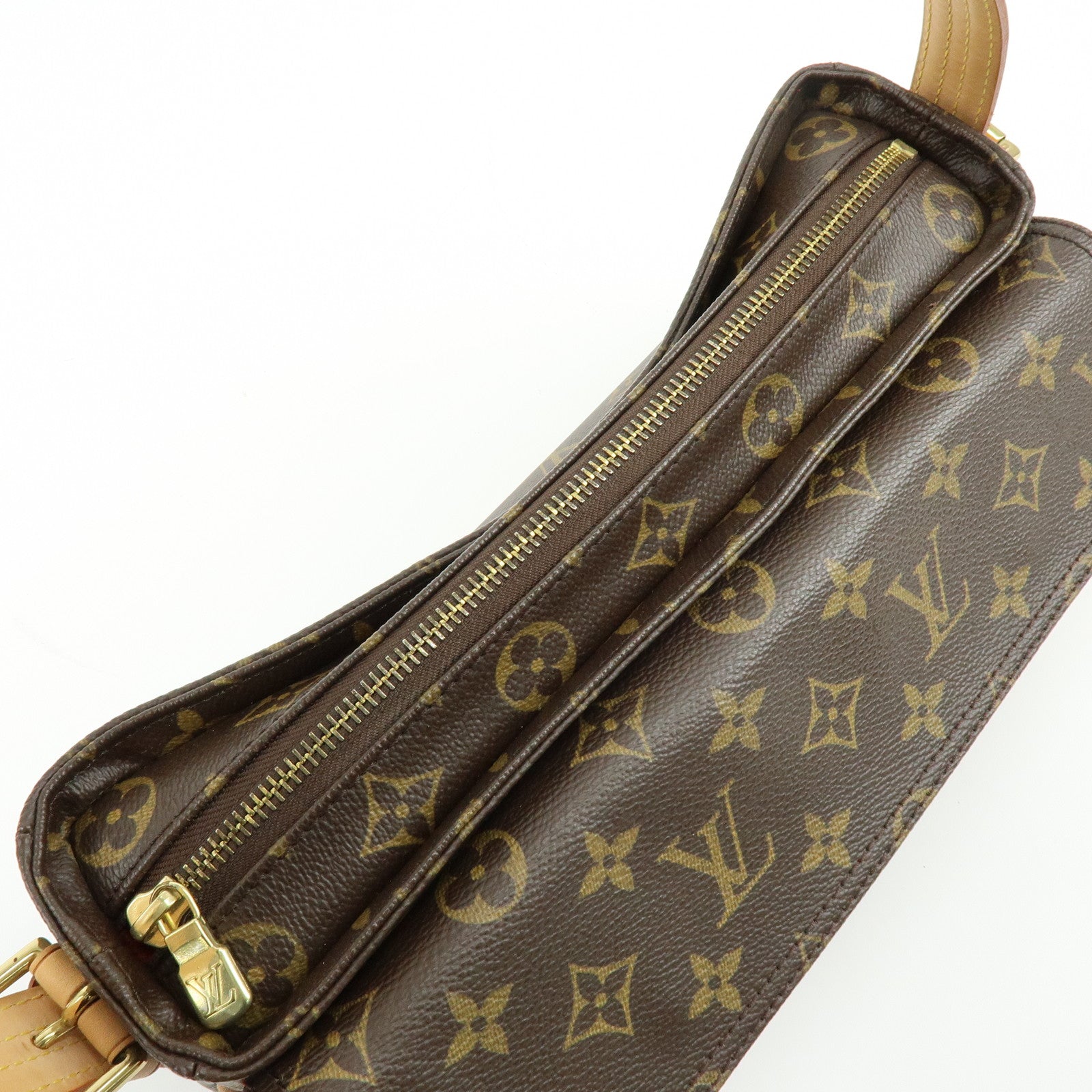 Louis Vuitton Monogram Vivacite Shoulder Bag Hand Bag M51164