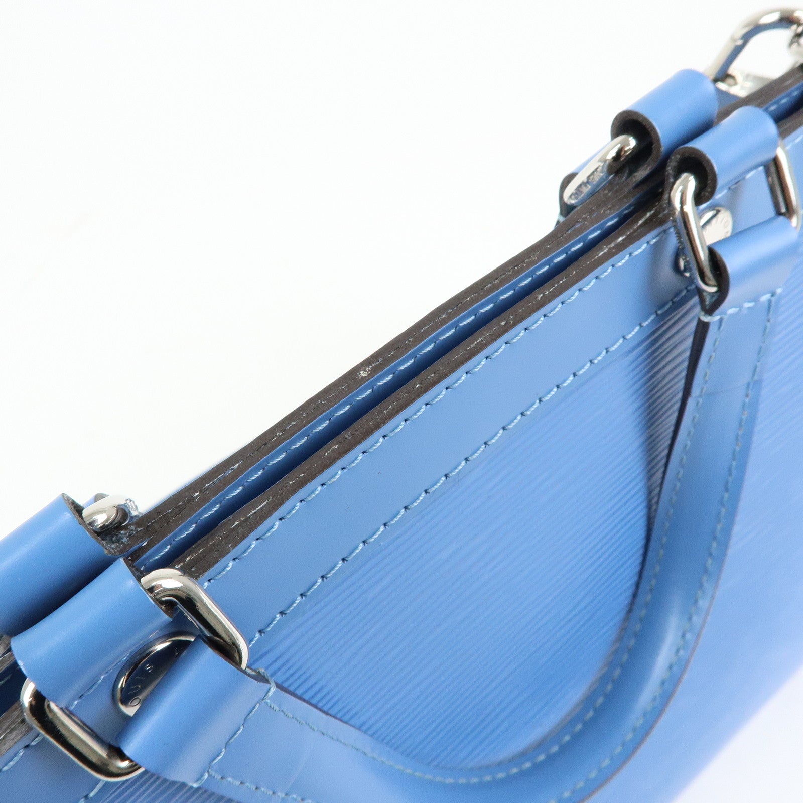 Louis Vuitton Epi Leather Brea MM 2Way Bag Hand Bag Blue