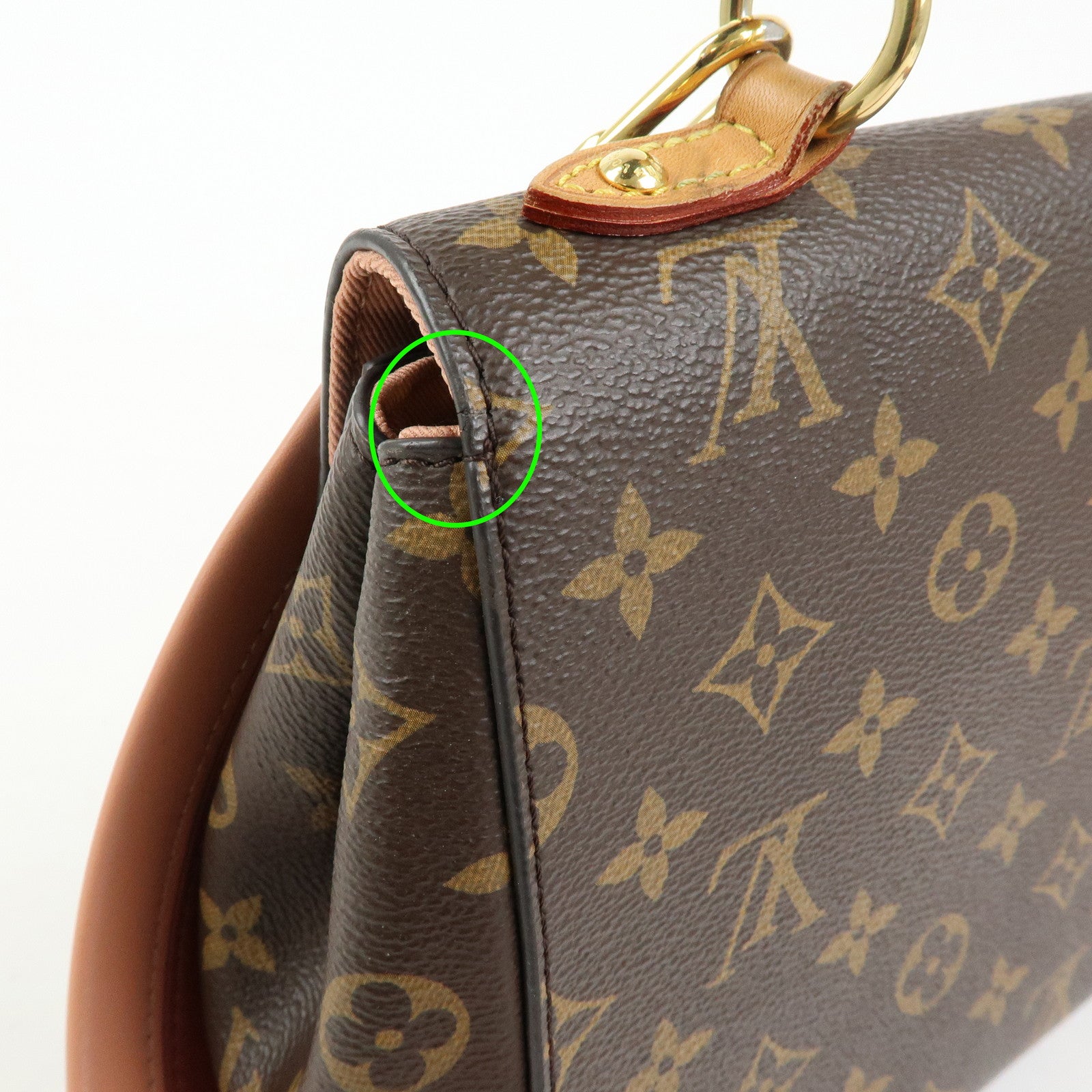 Louis Vuitton Monogram Cluny BB 2Way Shoulder Bag Vieux Rose M44267
