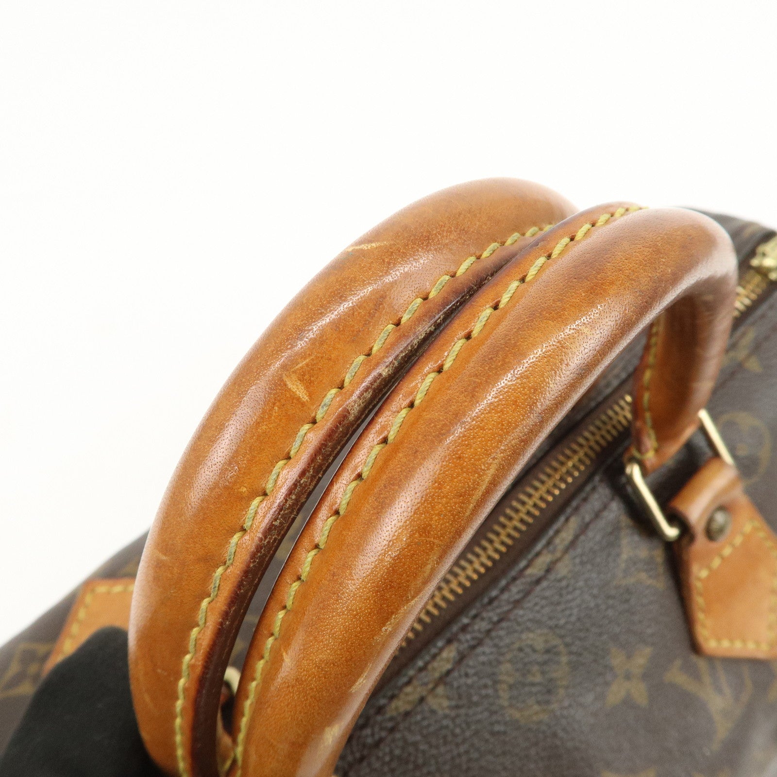 Louis Vuitton Monogram Speedy 30 Boston Bag Hand Bag Brown M41526