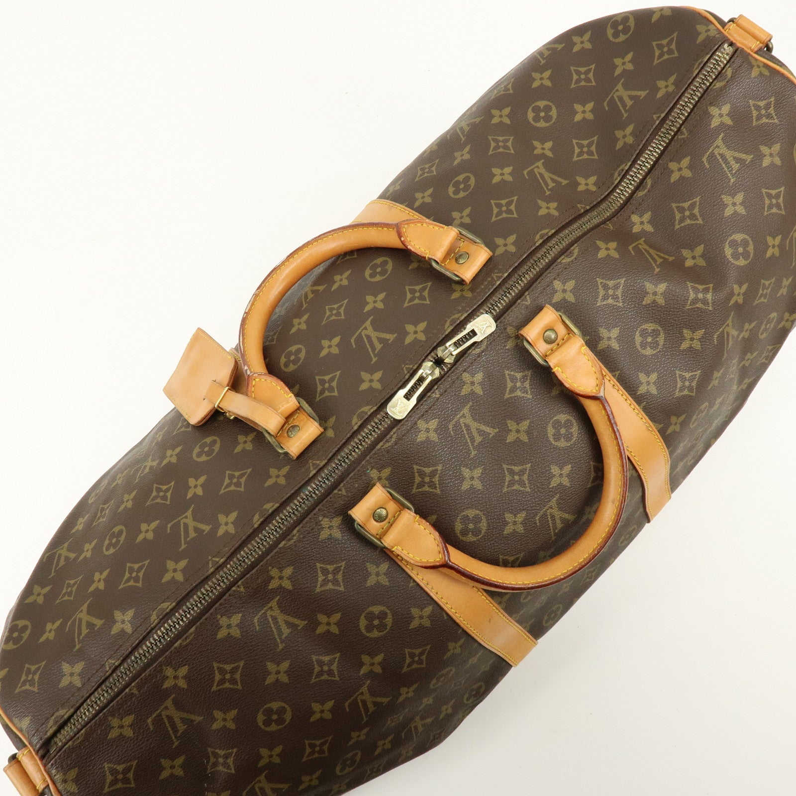 Louis Vuitton Monogram Keep All Bandouliere 60 Boston Bag M41412