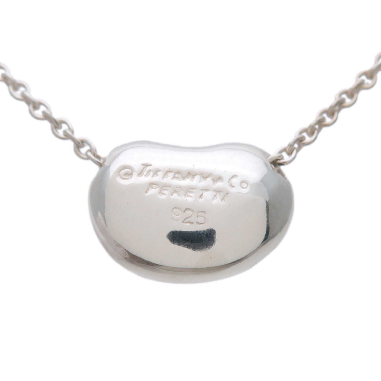 Tiffany & Co Bean Necklace Small SV925 Silver