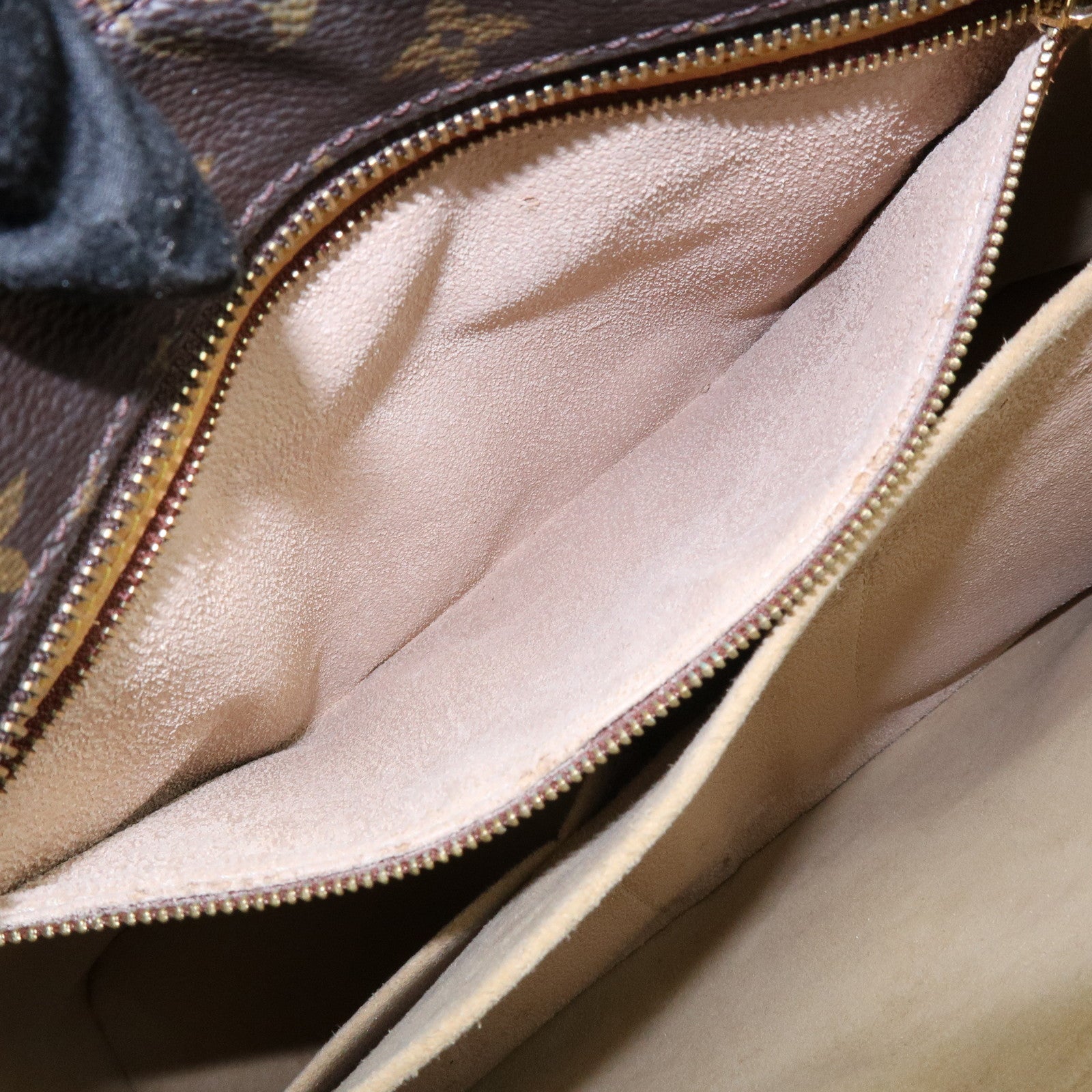 Louis Vuitton Monogram Luco Tote Bag Shoulder Bag Brown M51155