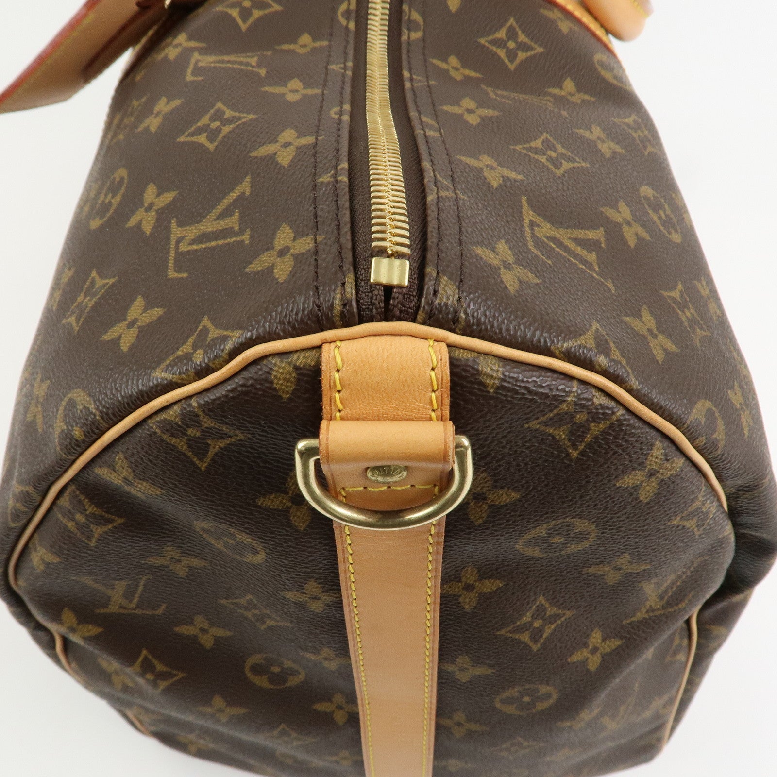 Louis Vuitton Monogram Keep All Bandouliere 55 Boston Bag M41424