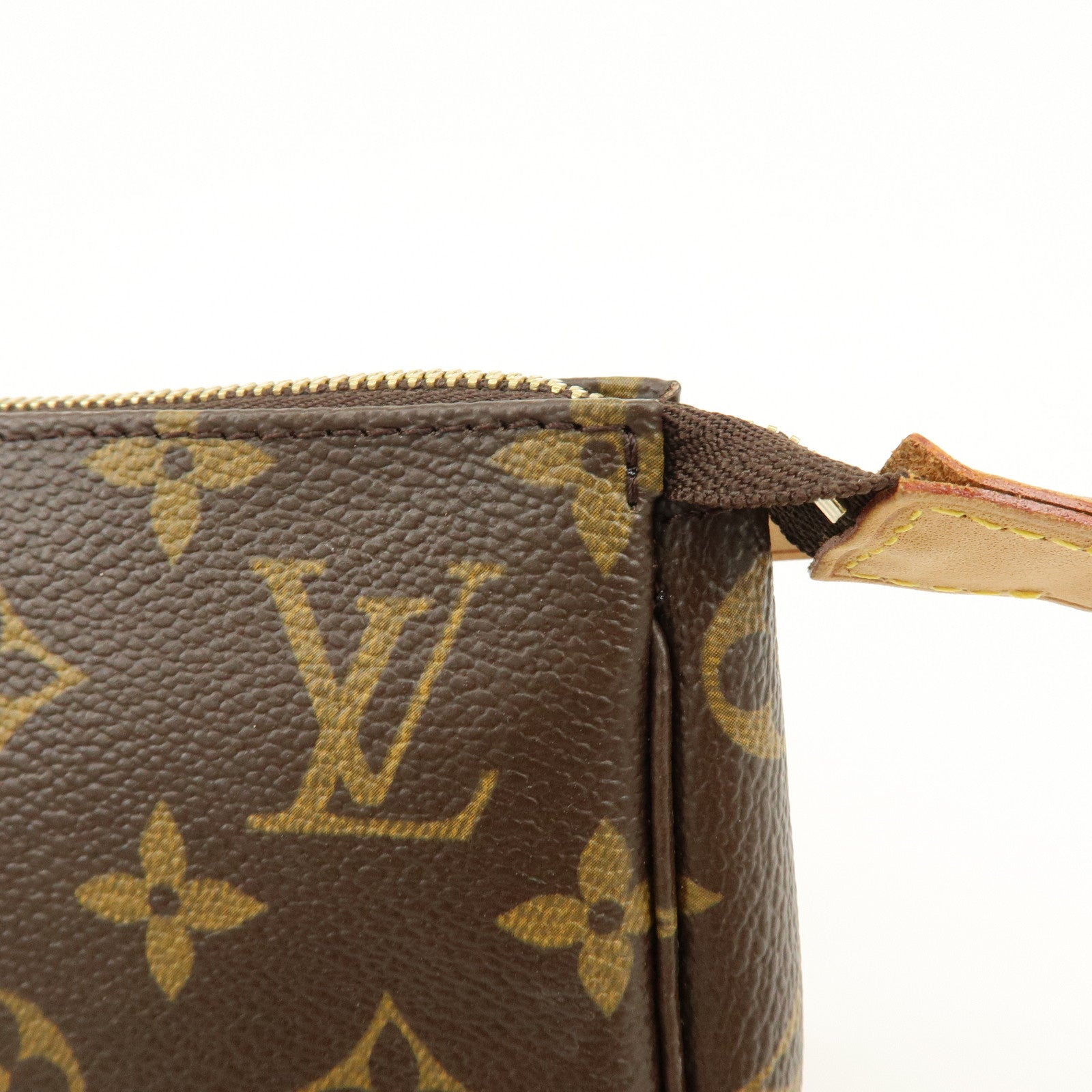 Louis Vuitton Monogram Pochette Accessoires Pouch Hand Bag M51980