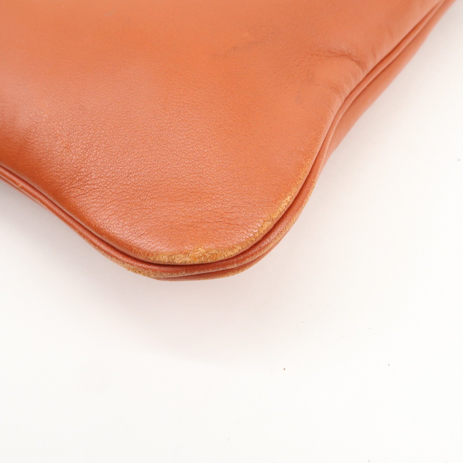 HERMES Aline Mini Shoulder Bag Crossbody Bag C Stamped Brown