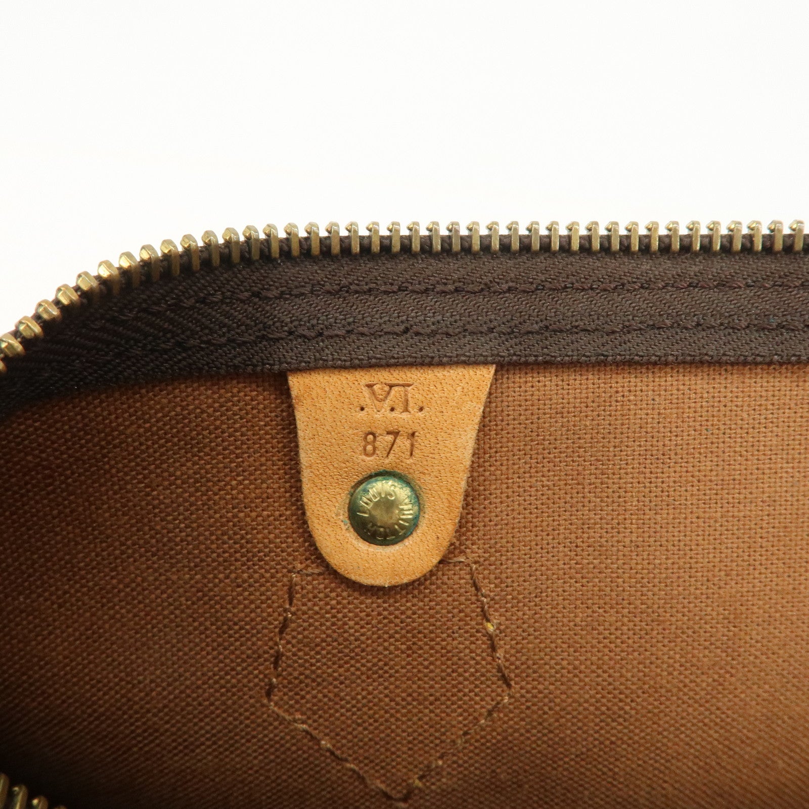 Louis Vuitton Monogram Speedy 25 Boston Bag Hand Bag Brown M41528