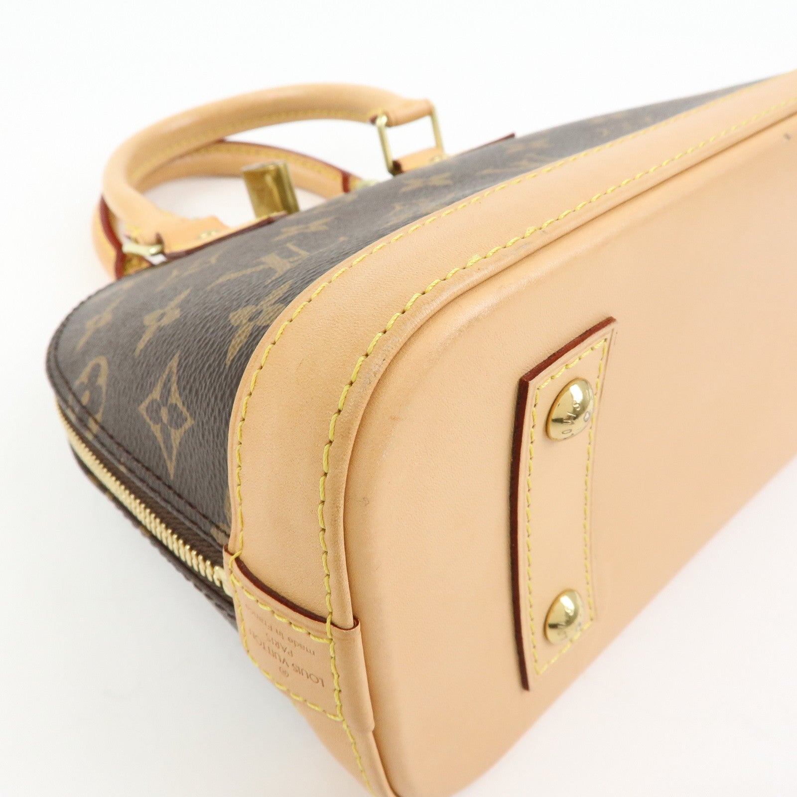 Louis Vuitton Monogram Alma BB 2Way Hand Bag Shoulder Bag M53152