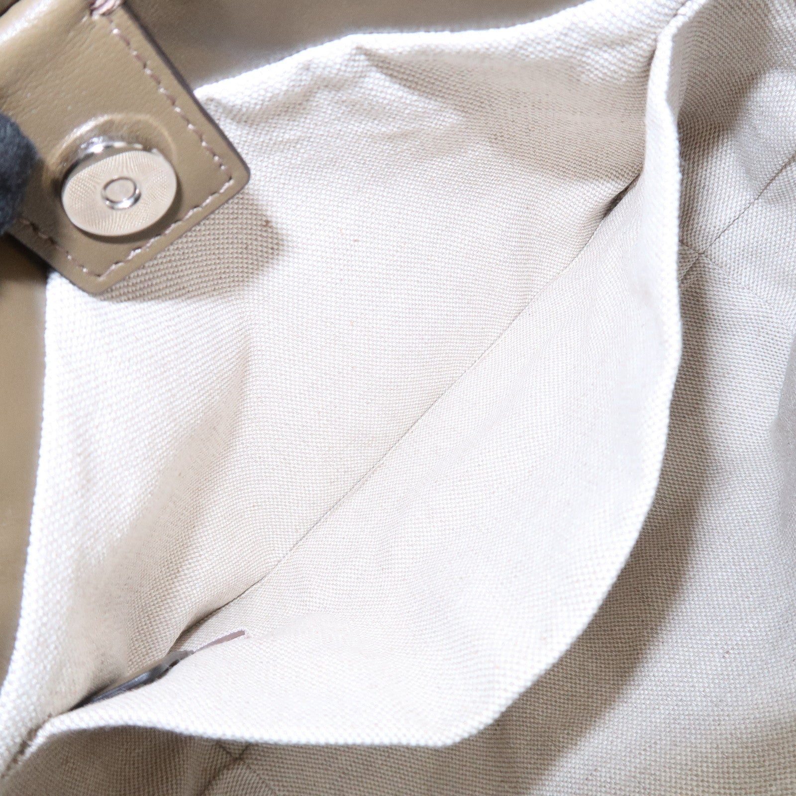 JIMMY CHOO Leather 2Way Bag Hand Bag Shoulder Bag Star Studs Brown