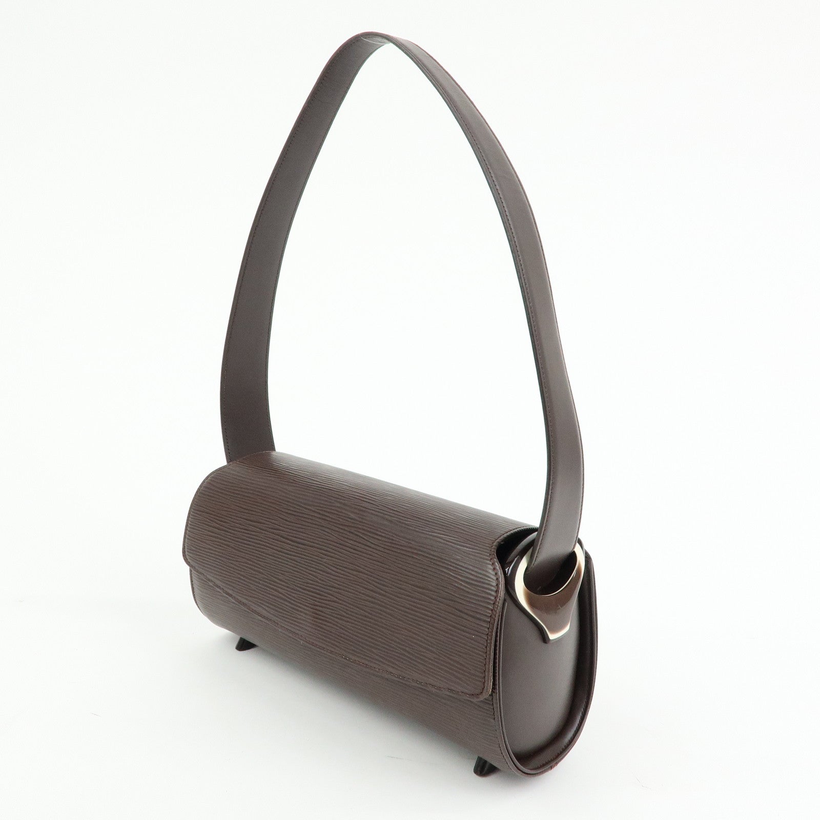 Louis Vuitton Epi Leather Nocturne PM Shoulder Bag Brown M5218D