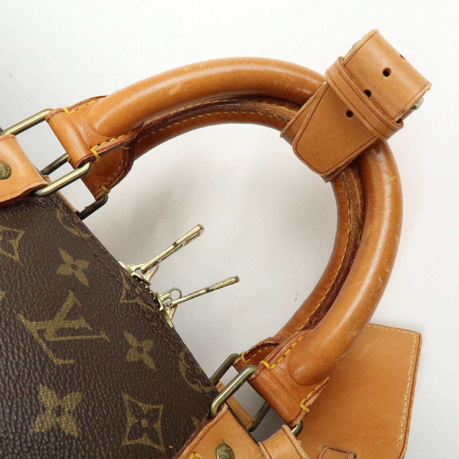 Louis Vuitton Monogram Keep All 55 Boston Bag Brown M41424