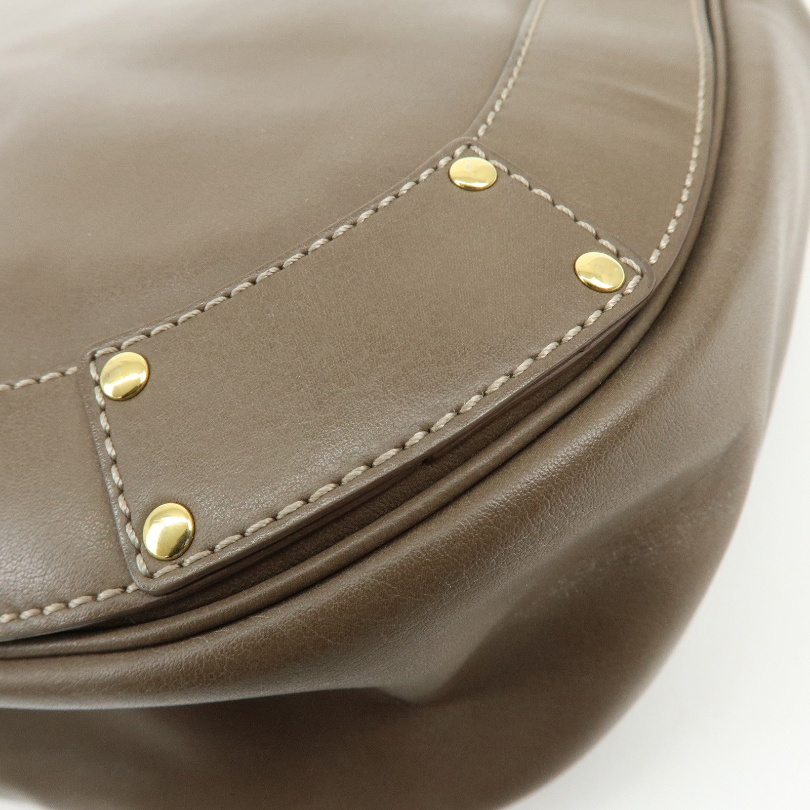 Chloe Eden Leather Shoulder Bag Crossbody Bag Tassel Brown