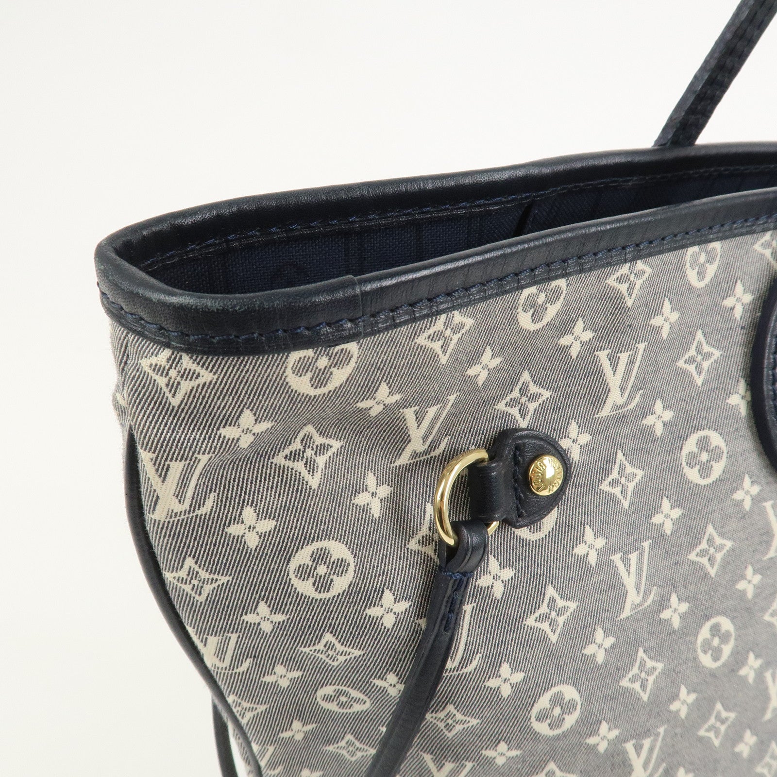 Louis Vuitton Monogram Idylle Neverfull MM Tote Bag Encre M40514