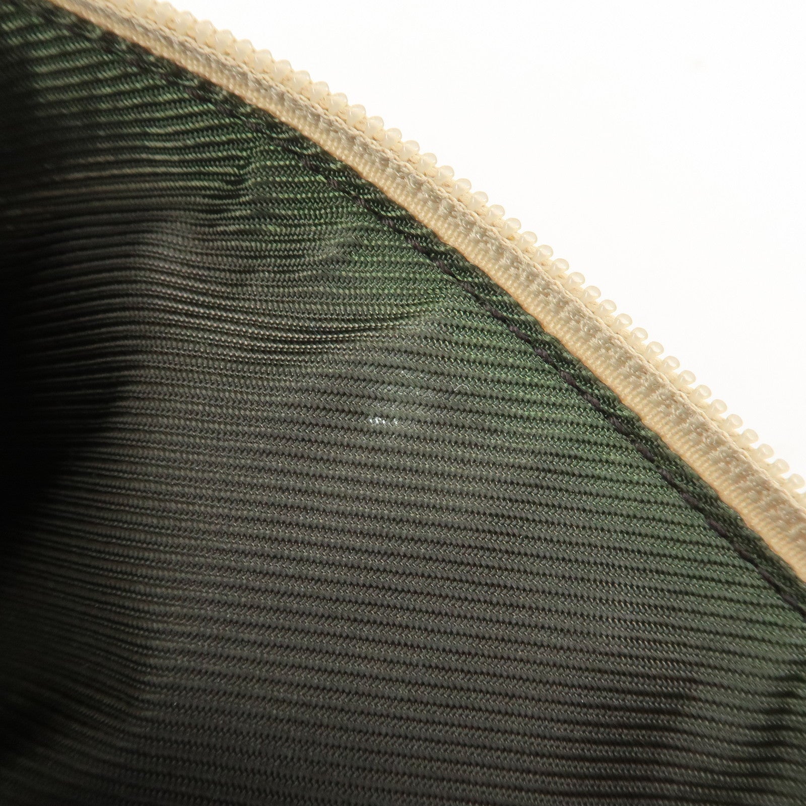 GUCCI Boat Bag GG Canvas Leather Hand Bag Pouch Beige 07198