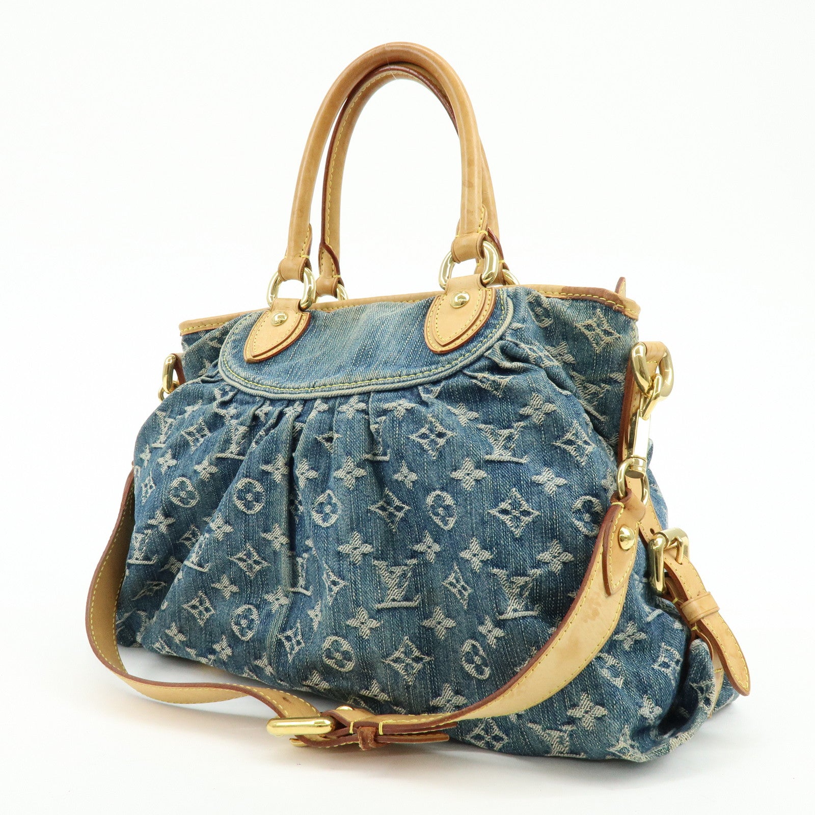 Louis Vuitton Monogram Denim Neo Cabby MM 2Way Bag Ｍ95349