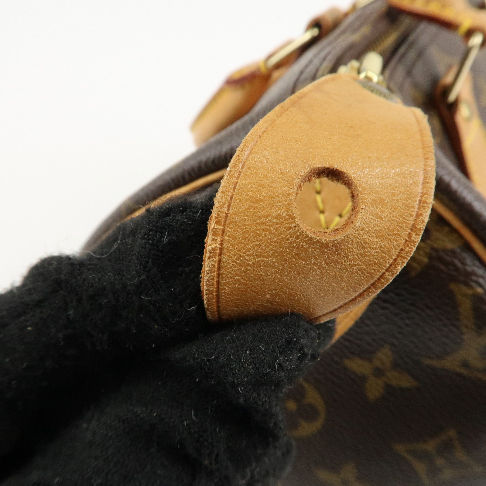 Louis Vuitton Monogram Speedy 30 Hand Bag Boston Bag M41526 Used