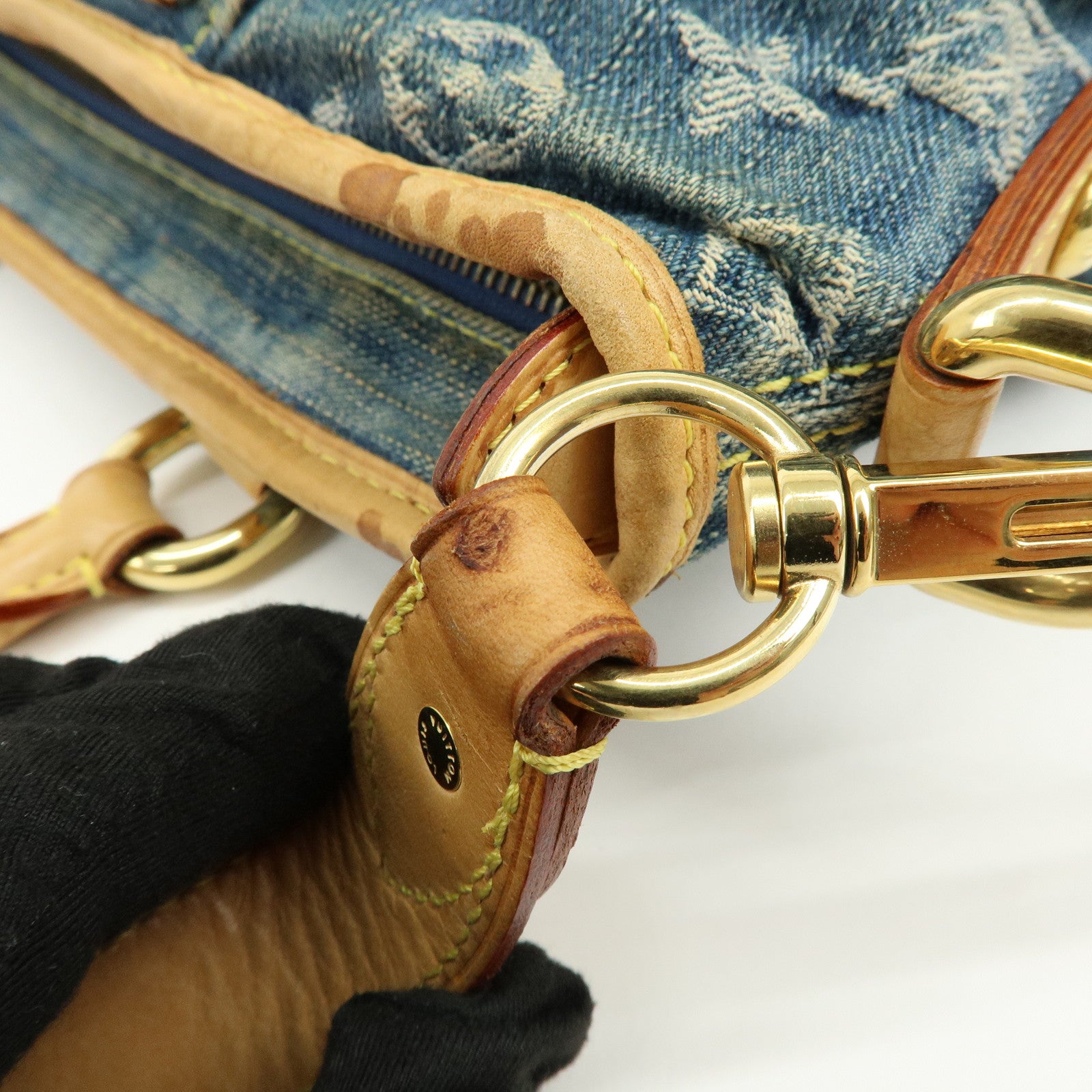 Louis Vuitton Monogram Denim Neo Cabby MM 2Way Bag Ｍ95349