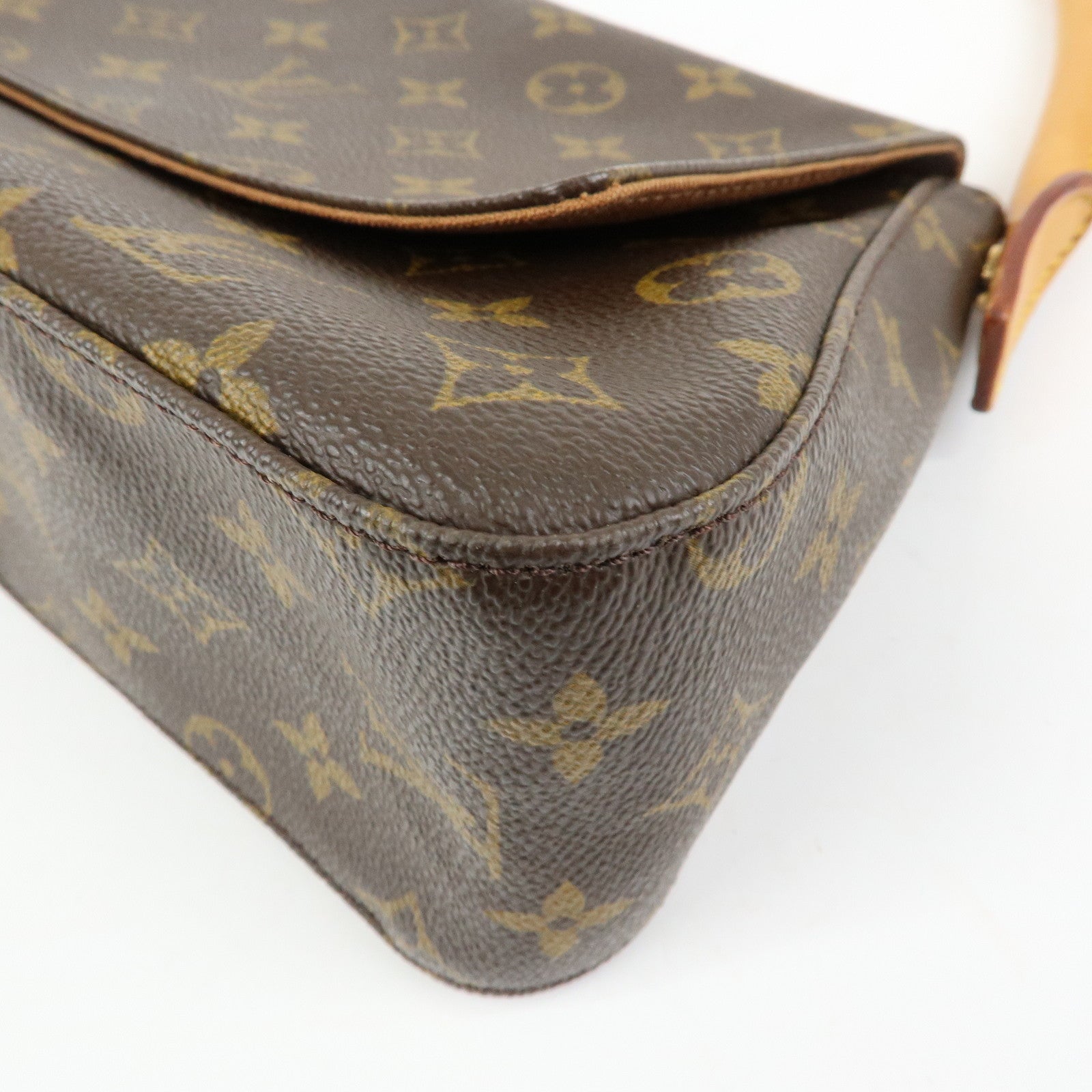 Louis Vuitton Monogram Mini Looping Shoulder Bag Brown M51147