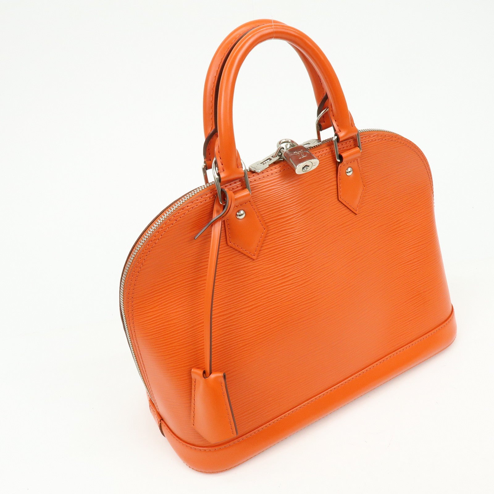Louis Vuitton Epi Alma PM Hand Bag Pimont Orange M40623