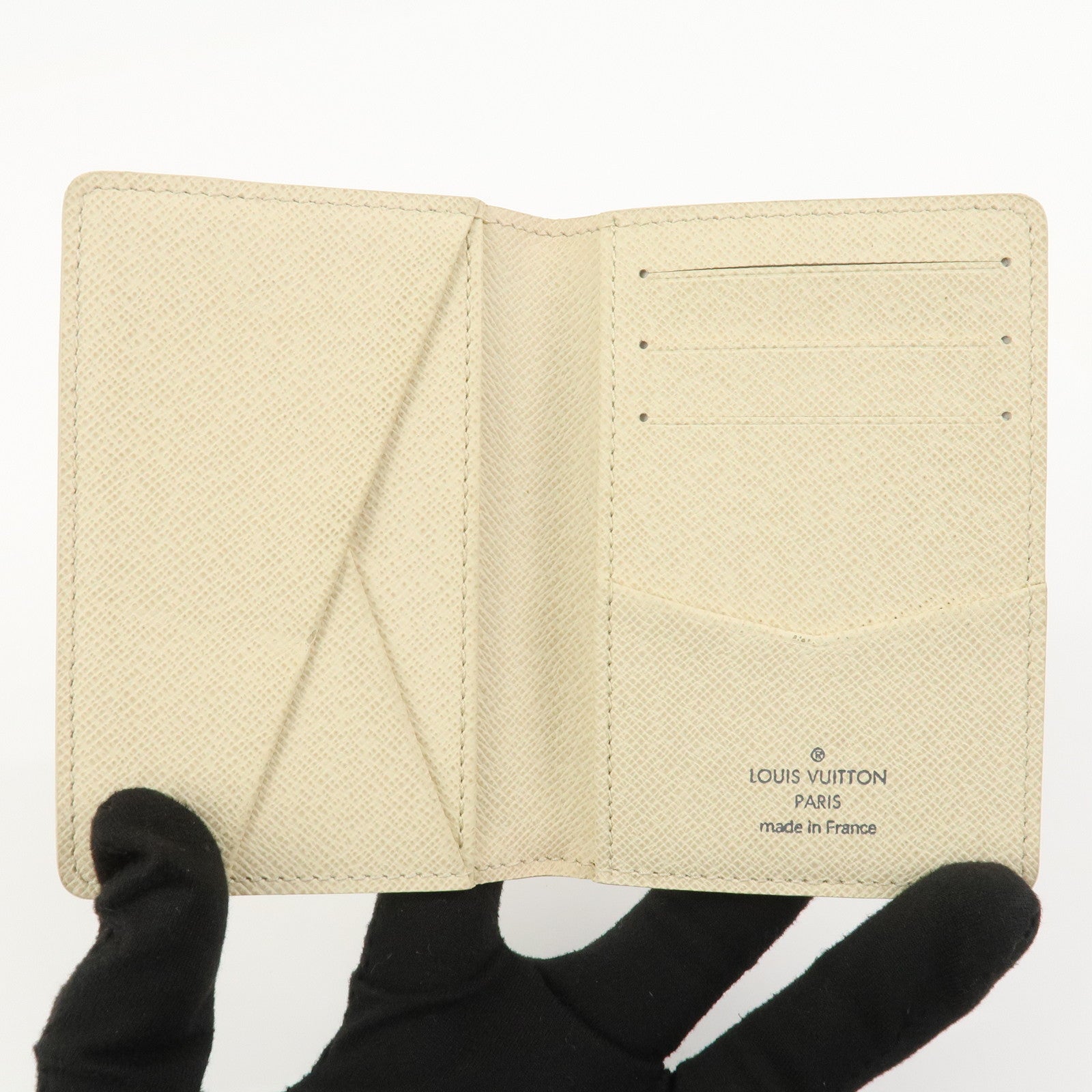 Louis Vuitton Damier Azur Pocket Organizer Card Case N63144