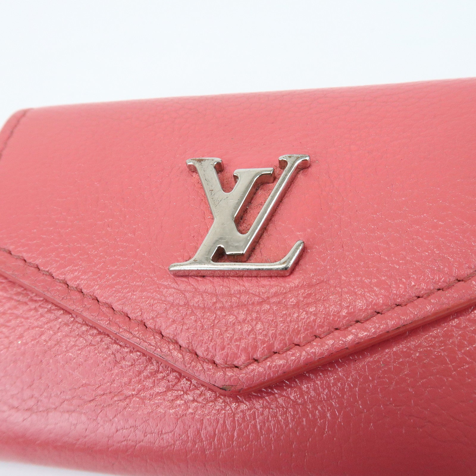 Louis Vuitton Portefeuille Lockmini Wallet Rose Miami M81886