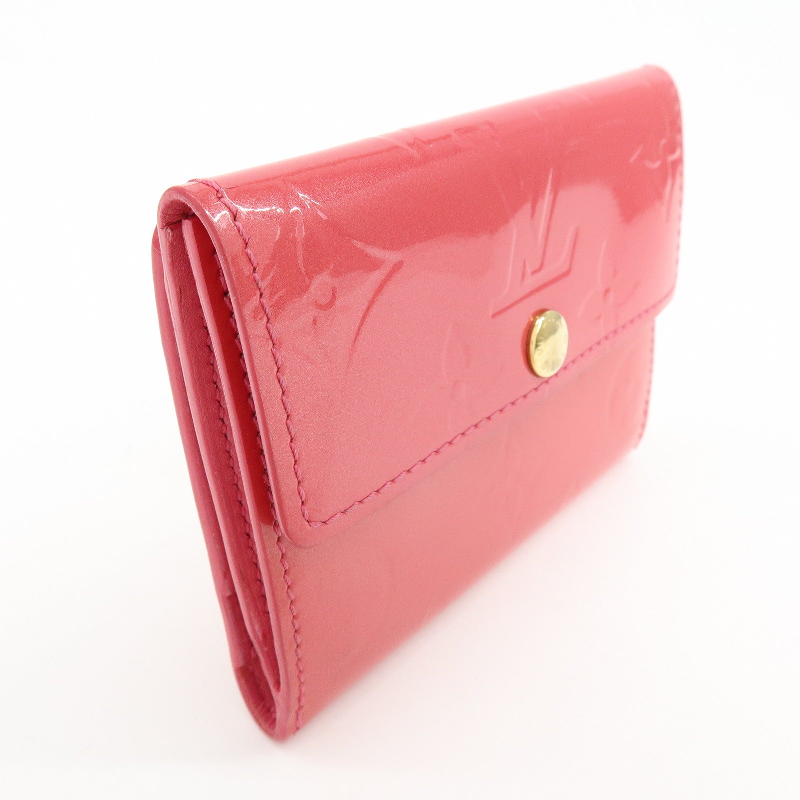Louis Vuitton Monogram Vernis Ludlow Bi-fold Compact Wallet M9143F
