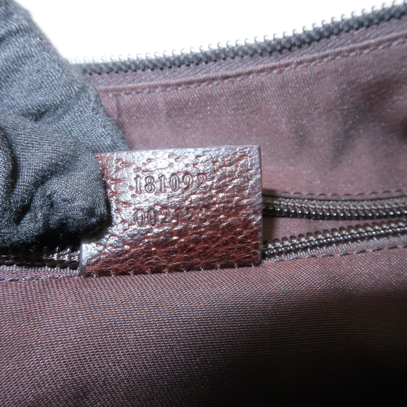 GUCCI Sherry GG Canvas Leather Shoulder Bag Crossbody Bag 181092