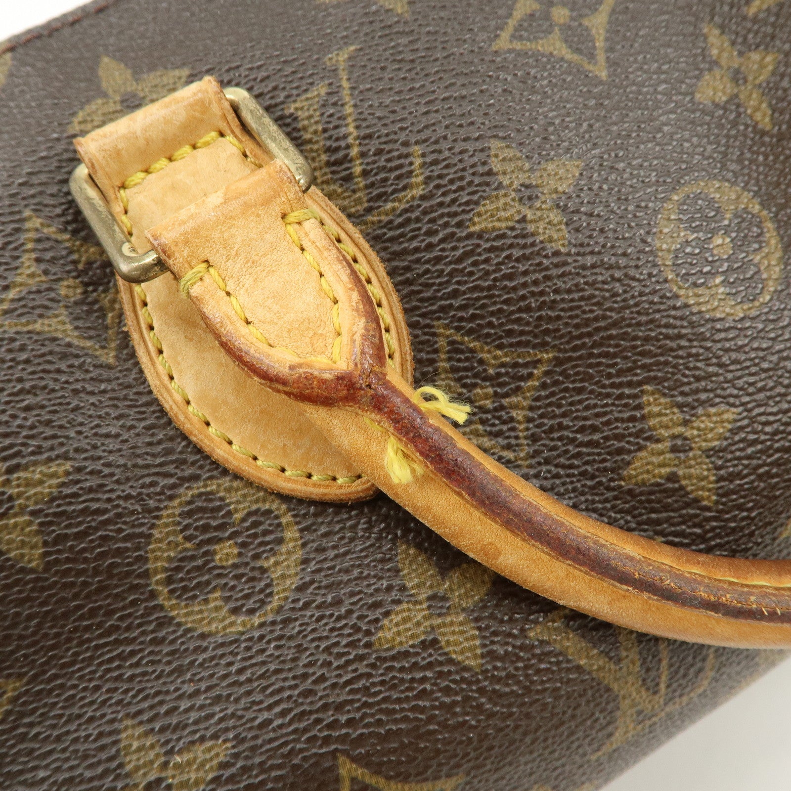 Louis Vuitton Monogram Popincourt Hand Bag Brown M40009 Used