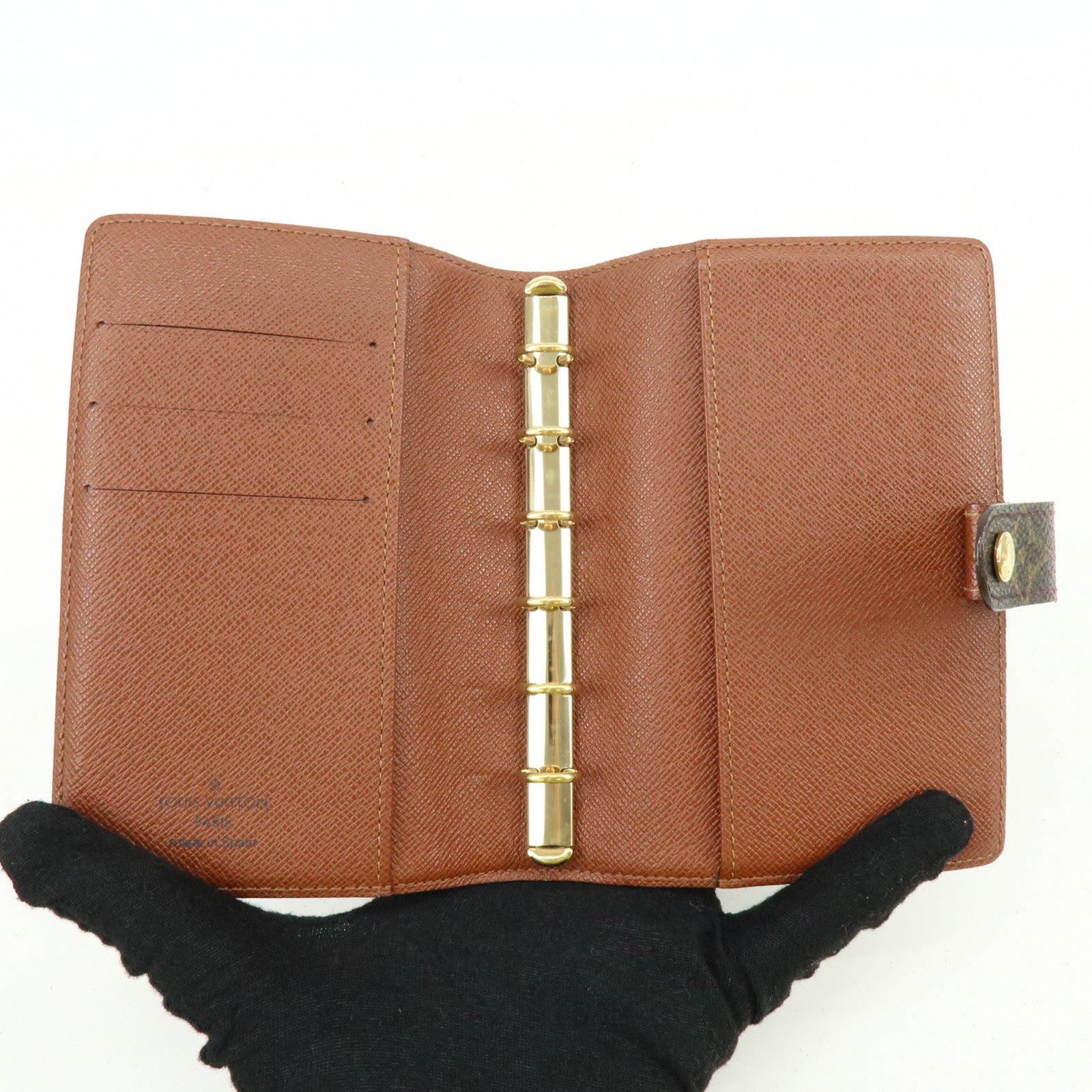 Louis Vuitton Monogram Agenda PM Planner Cover Brown R20005