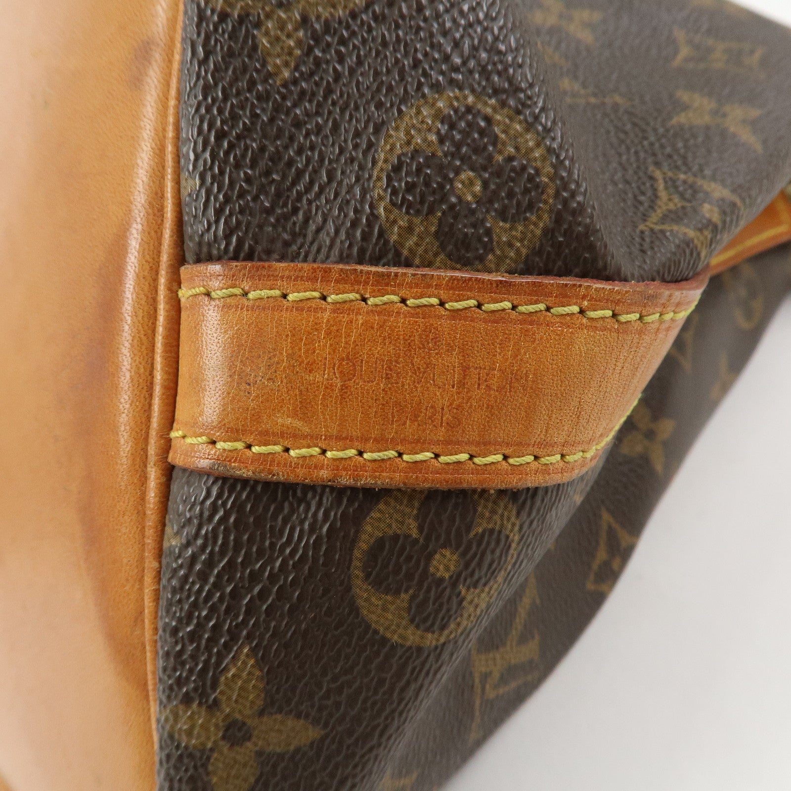 Louis Vuitton Monogram Petit Noe Shoulder Bag Brown M42226