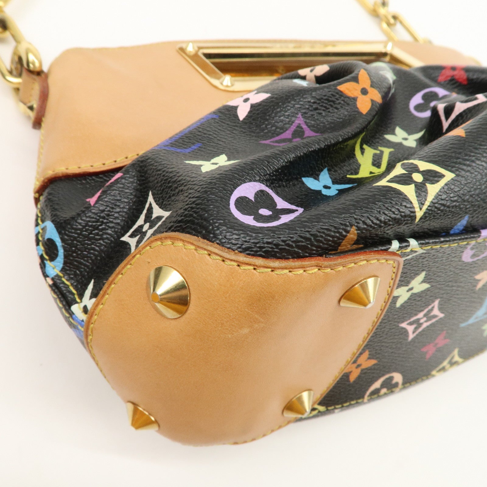 Louis Vuitton Monogram Multicolor Judy PM Hand Bag Noir M40258