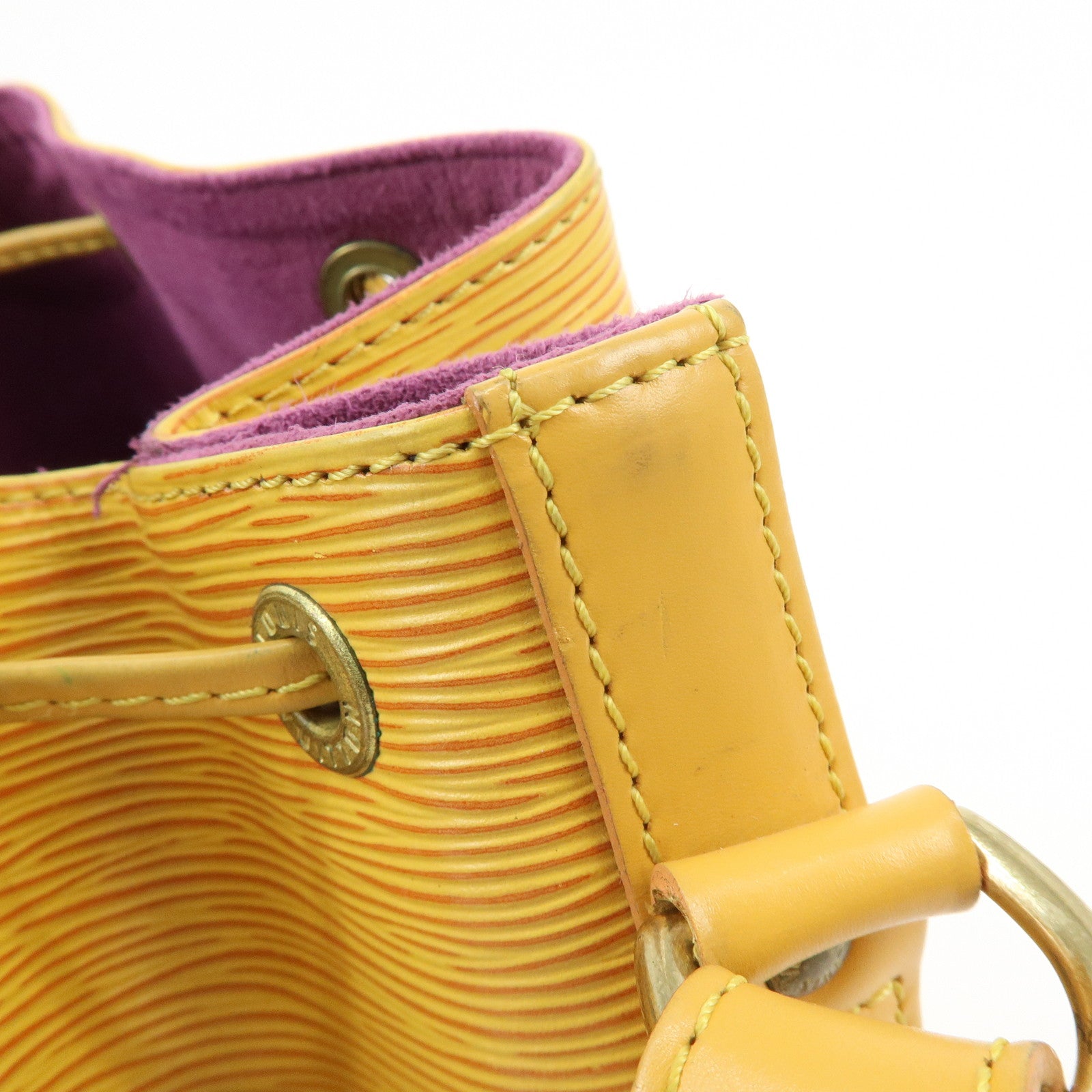 Louis Vuitton Epi Petit Noe Shoulder Bag Tassili Yellow M44109