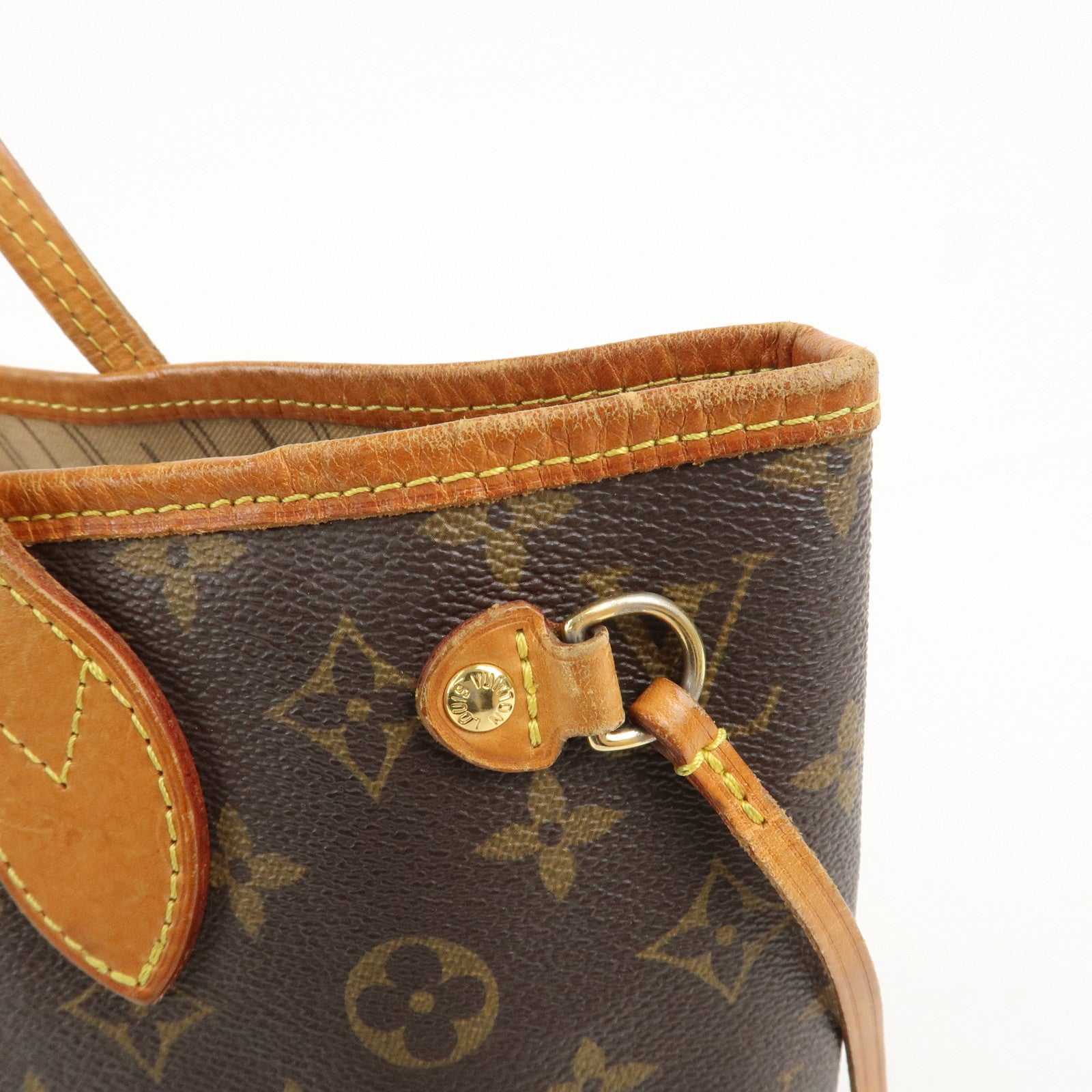 Louis Vuitton Monogram Neverfull PM Tote Bag Hand Bag M40155