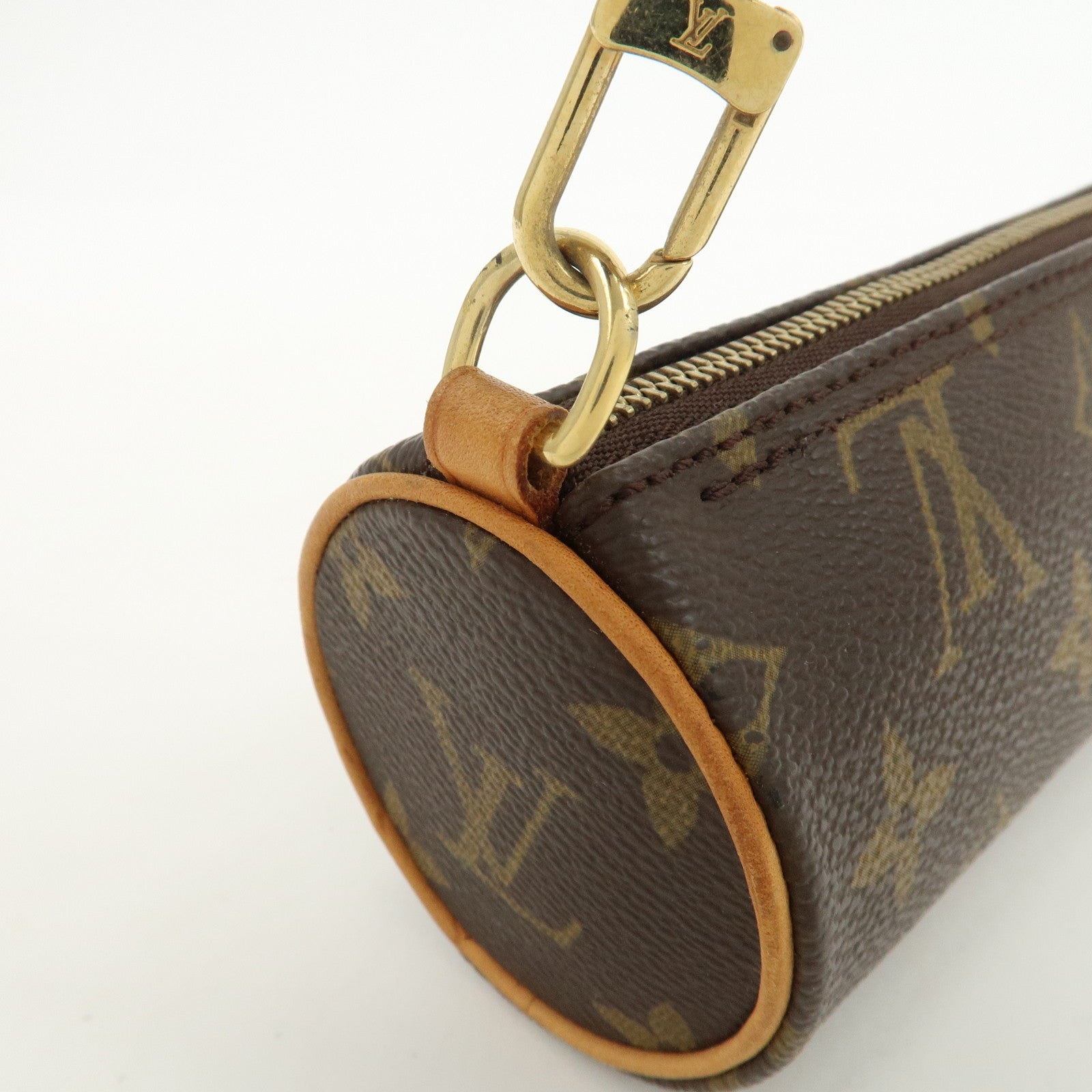 Louis Vuitton Monogram Mini Pouch for Papillon Bag New Style Brown