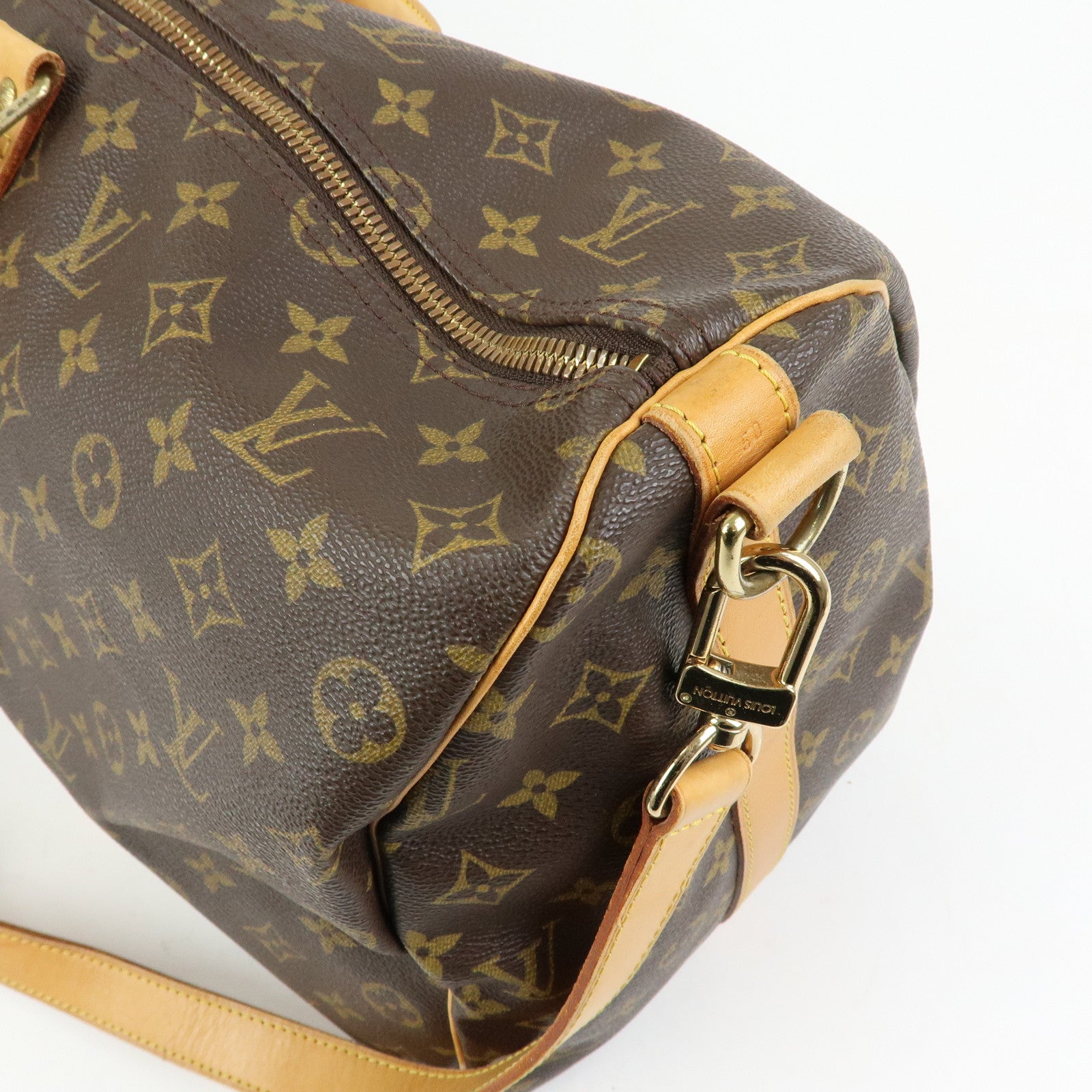 Louis Vuitton Monogram Keep All Bandouliere 50 Boston Bag M41416