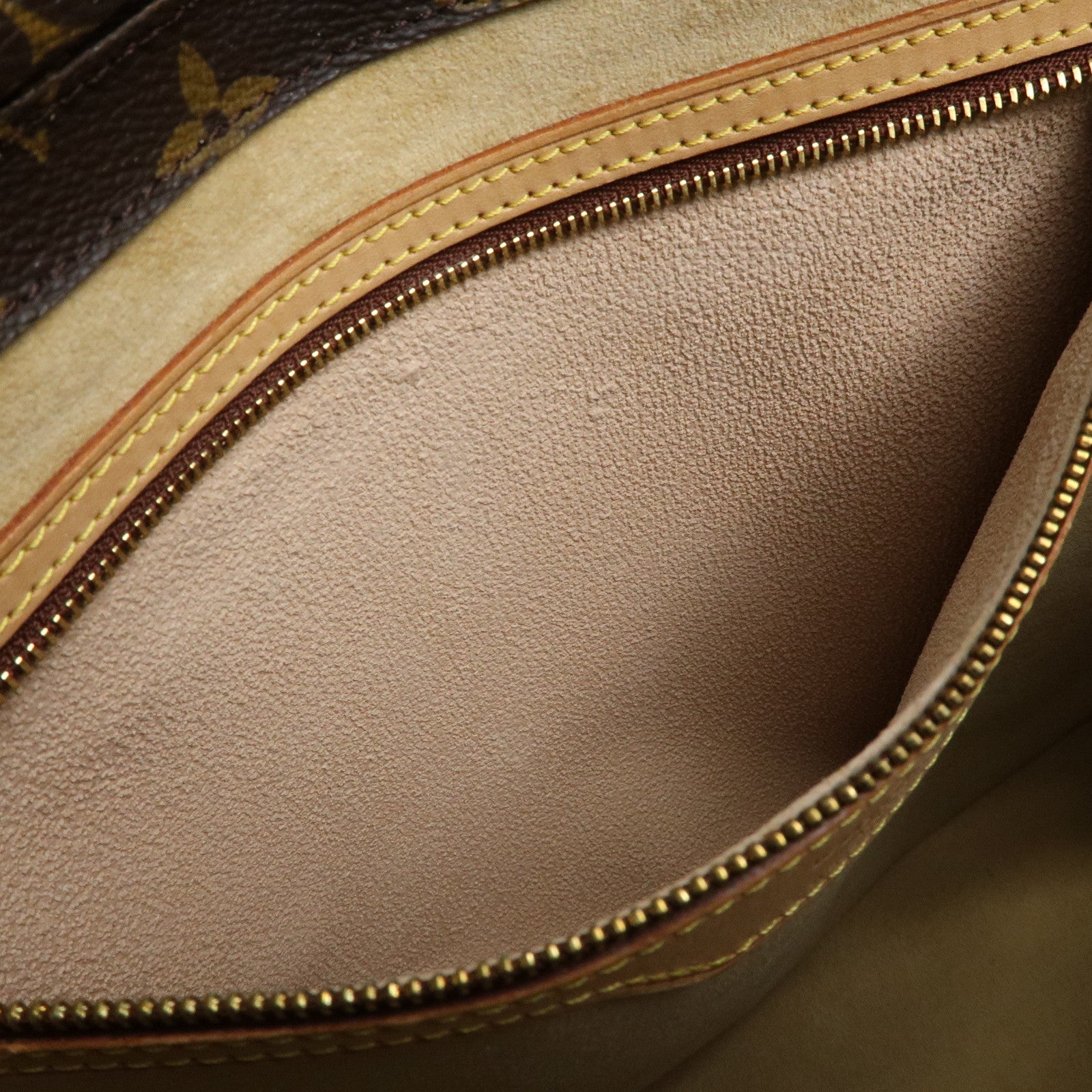 Louis Vuitton Monogram Luco Tote Bag Shoulder Bag Brown M51155