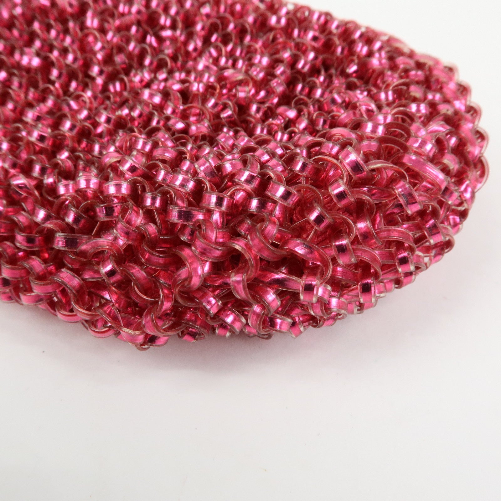 ANTEPRIMA Set of 2 Vinyl Wire Pouch Pink Multicolor