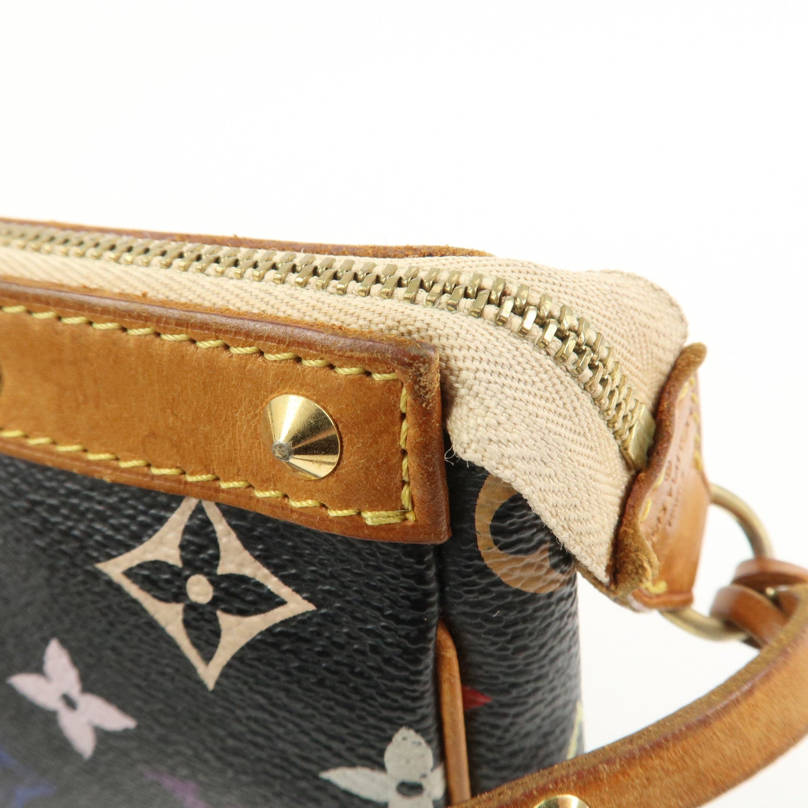 Louis Vuitton Monogram Multicolor Pochette Accessoires Noir M92648