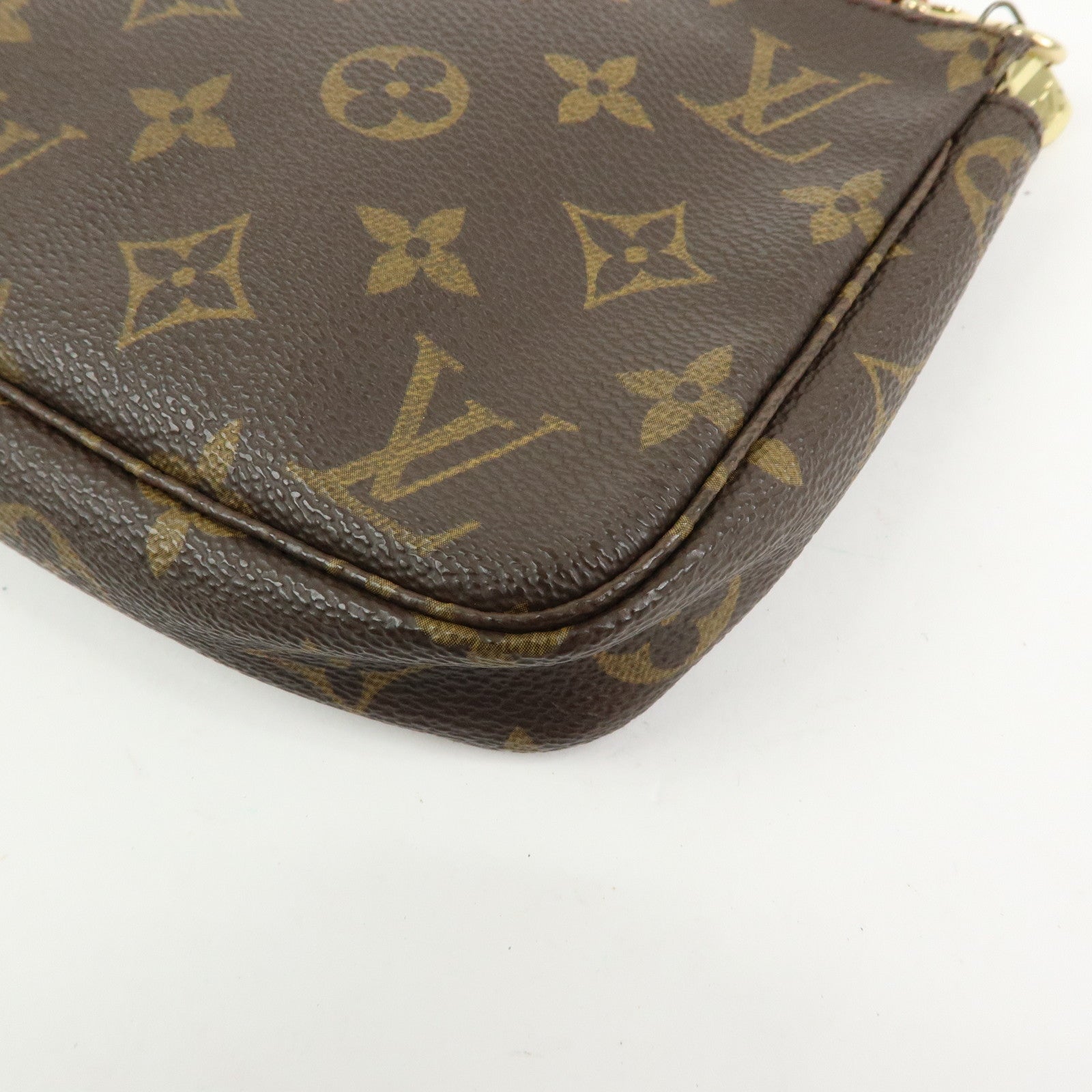 Louis Vuitton Monogram Pochette Accessoires Pouch Hand Bag M51980