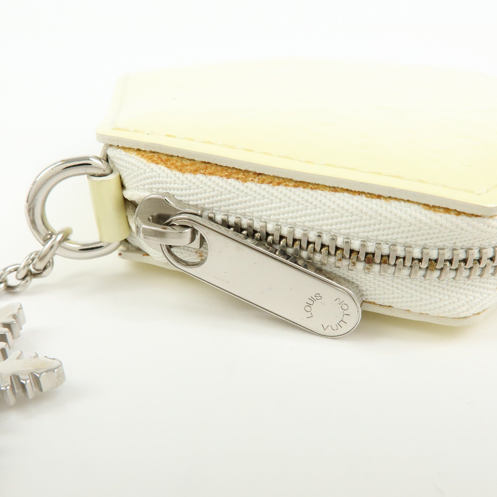 LOUIS VUITTON Monogram Vernis Porte Monnaie Flocon Coin Purse