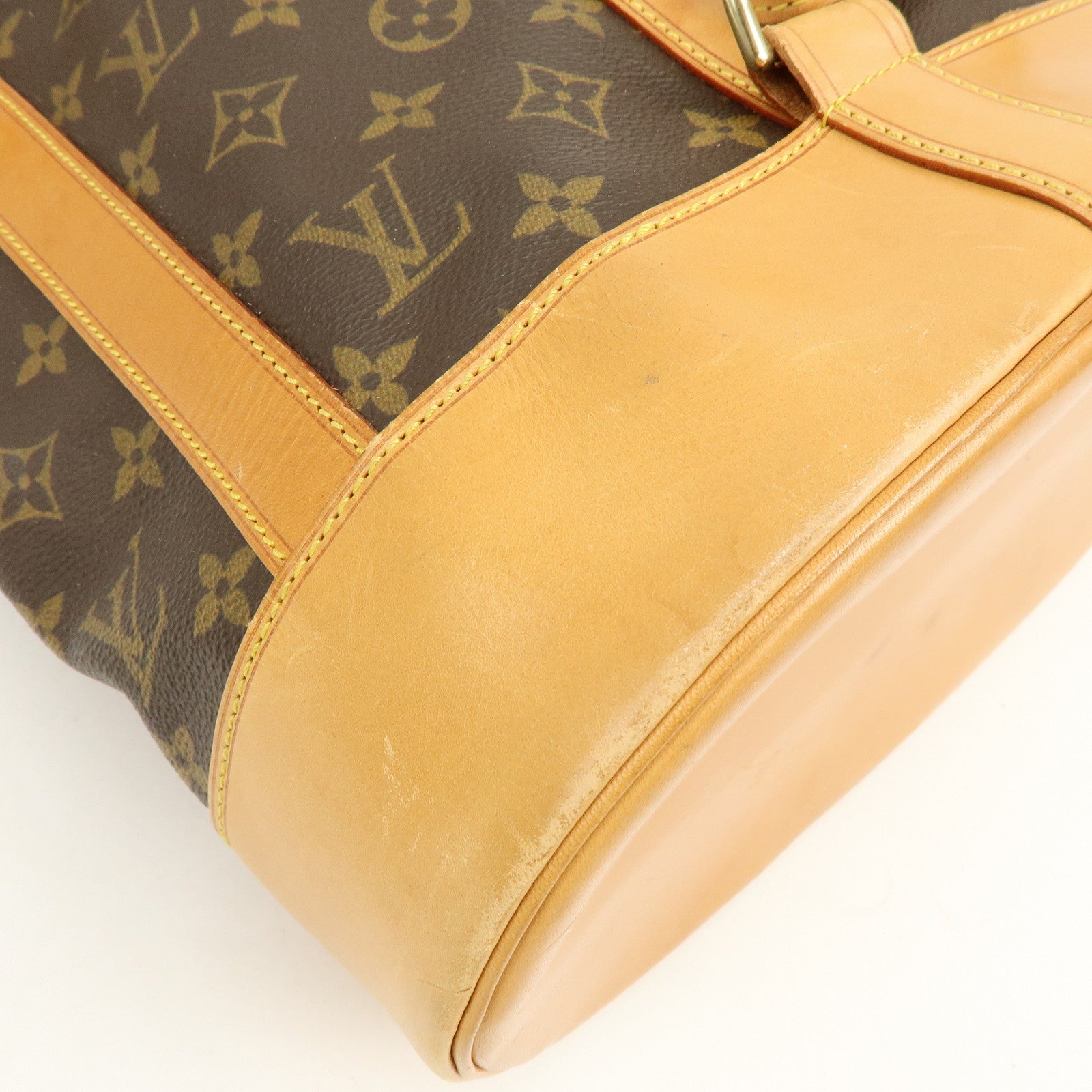 Louis Vuitton Monogram Randonnee PM Shoulder Bag Brown M42243