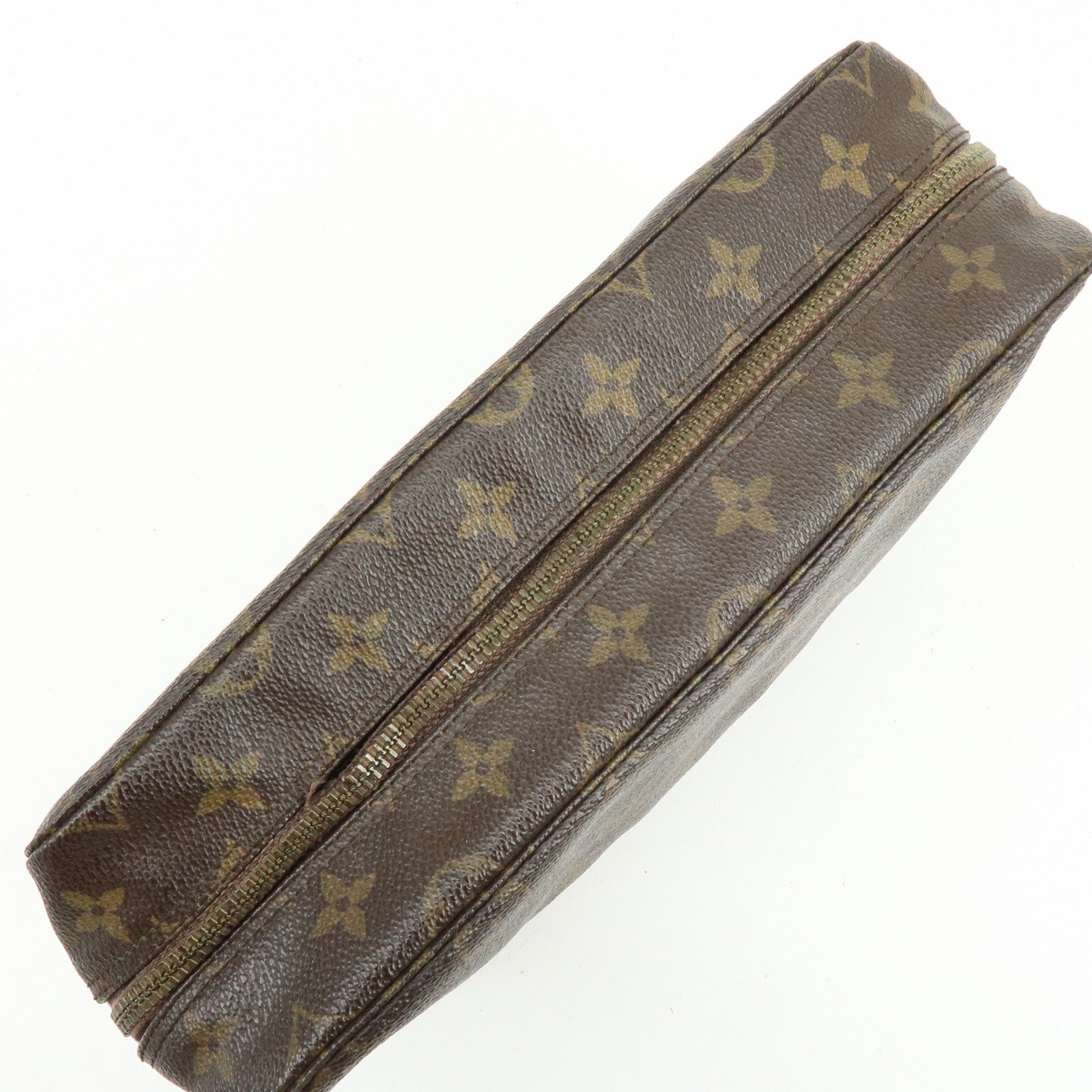 Louis Vuitton Monogram Trousse Toilette 27 Pouch Brown M47522