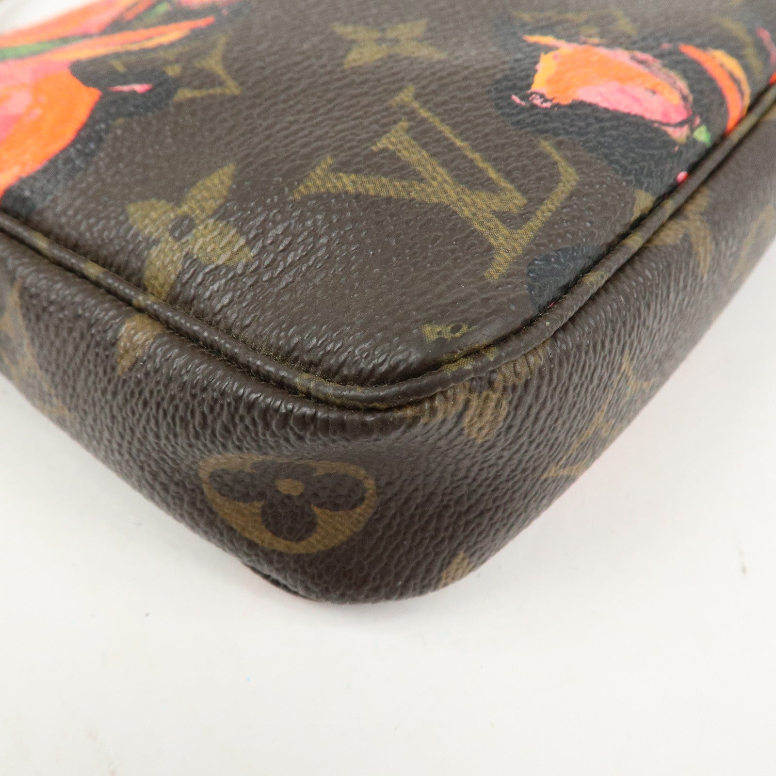 Louis Vuitton Monogram Rose Pochette Accessoires Pouch M48615