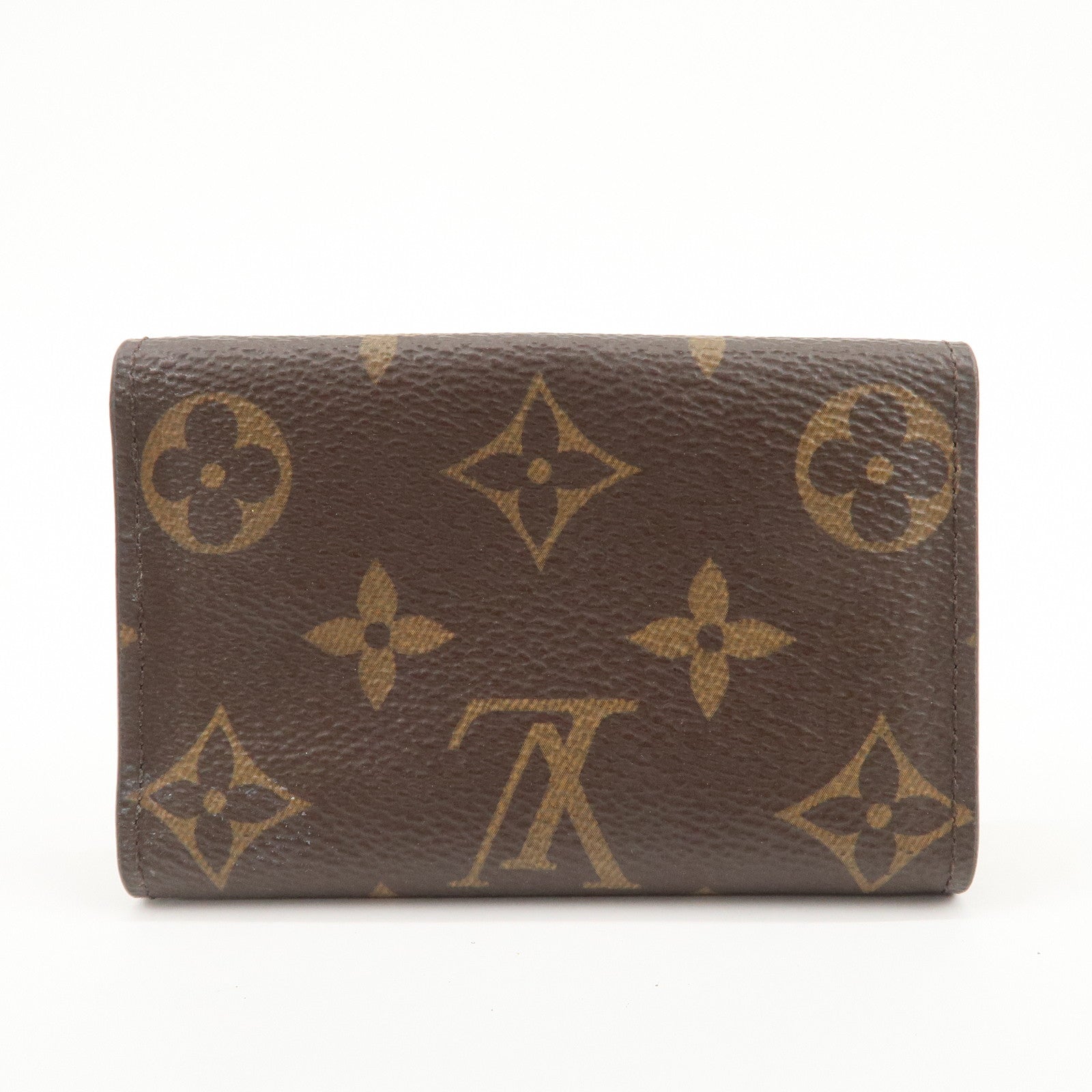 Louis Vuitton Monogram Multicles 6 Key Case Brown Fuchsia M60701