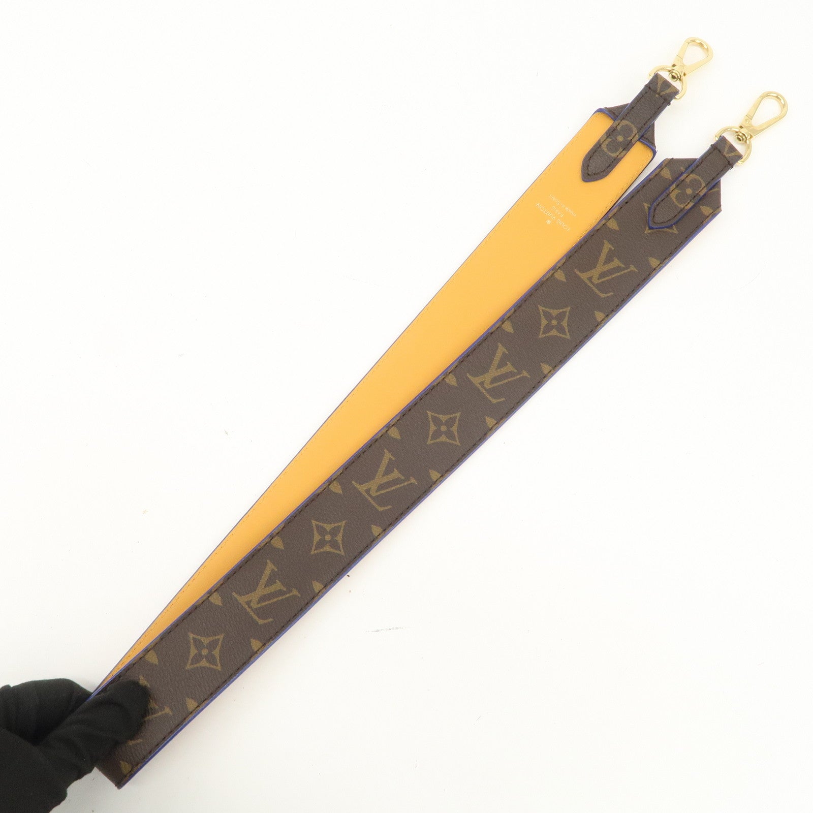 Louis Vuitton Monogram Canvas Shoulder Strap Brown J02354