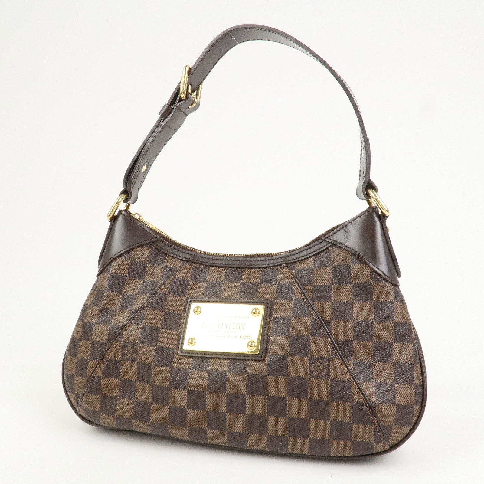 Louis Vuitton Damier Thames PM Shoulder Bag Hand Bag N48180