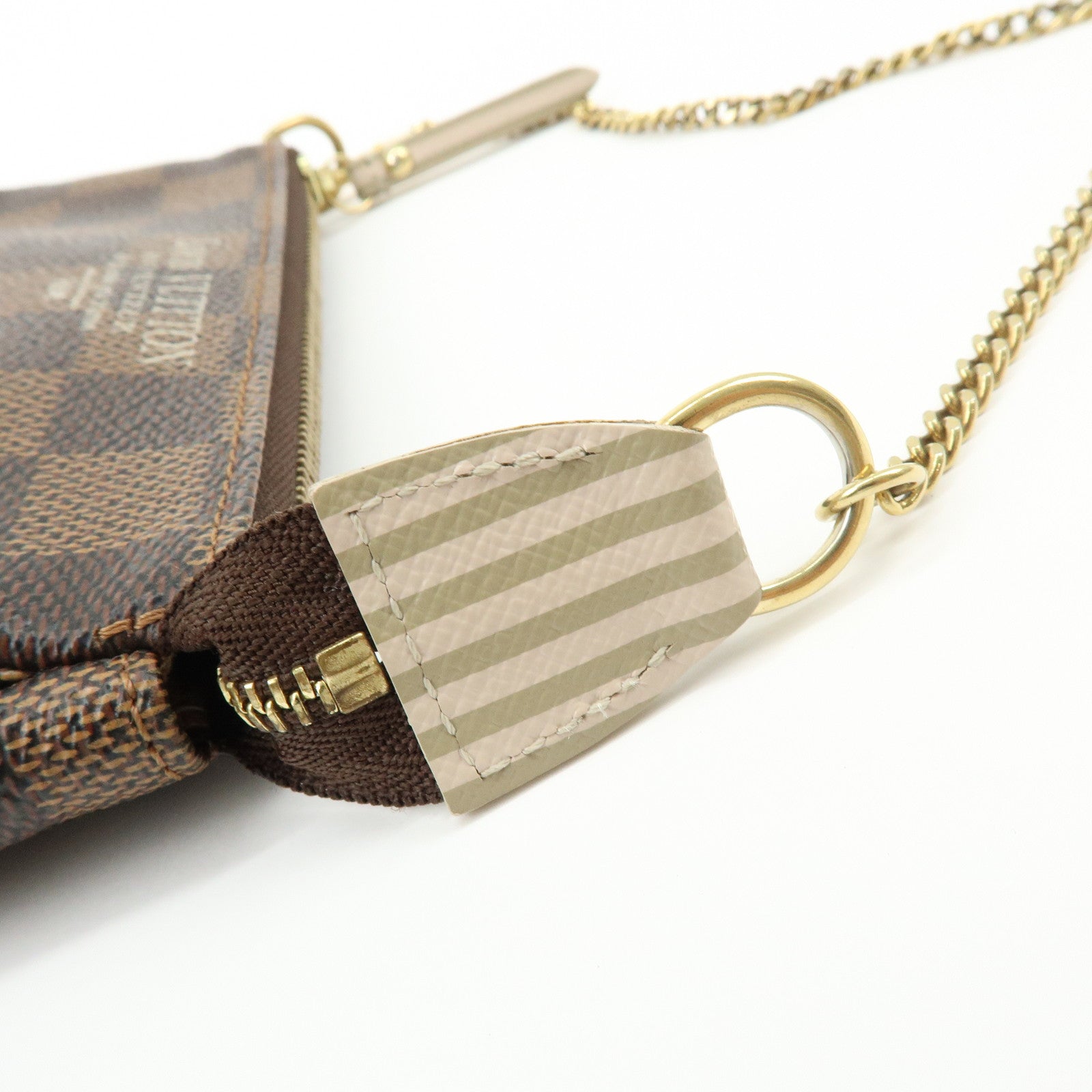 Louis Vuitton Damier Canvas Mini Pochette Accessires Trank N63181