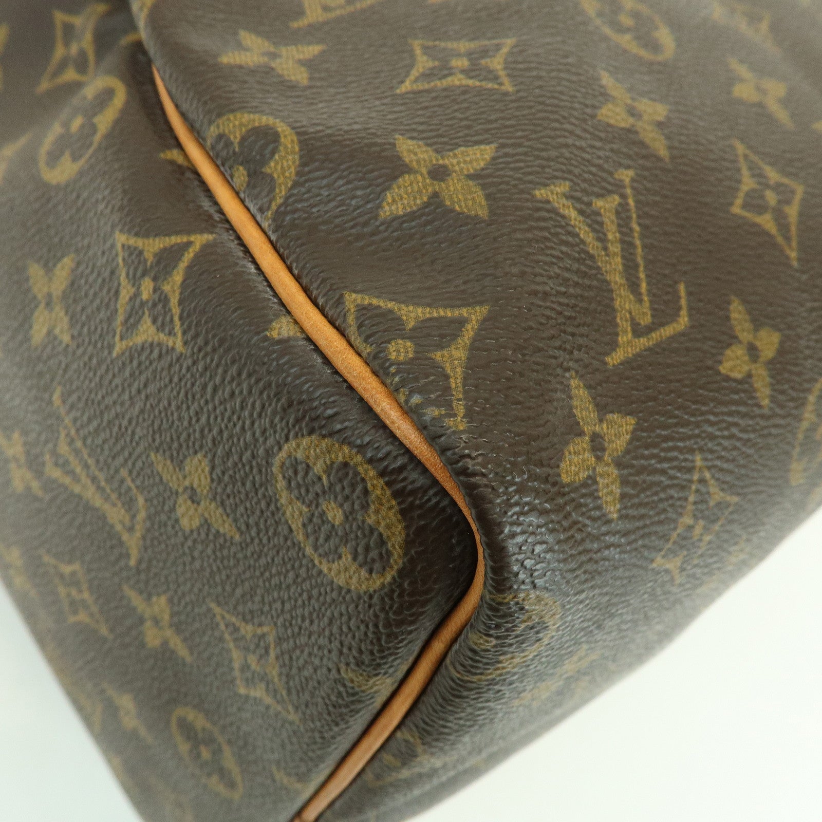 Louis Vuitton Monogram Speedy 40 Hand Bag Boston Bag Brown M41522